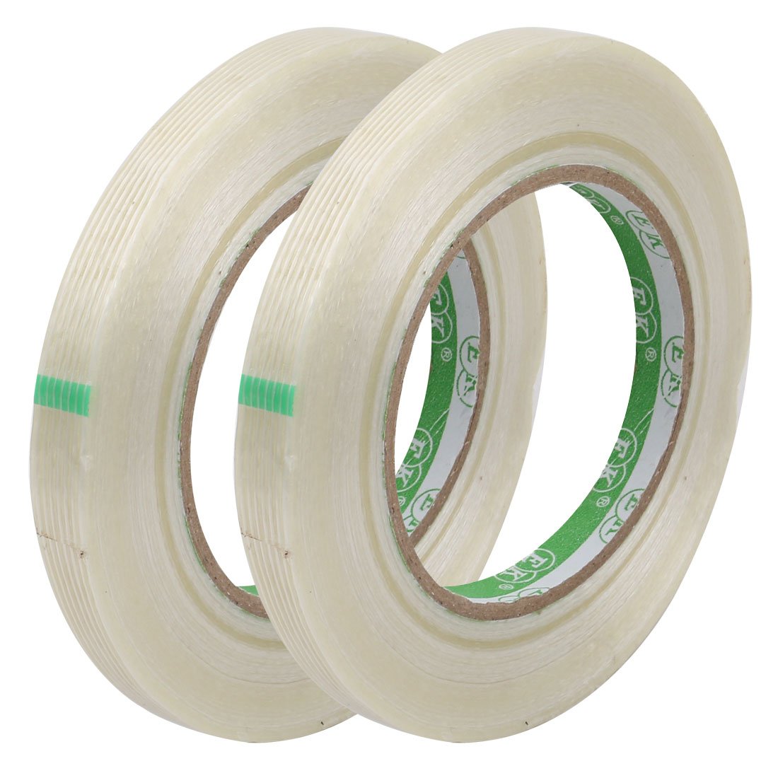 Aexit 2Pcs 12mm Breite 0.22mm Dicke Streifen Typ Filament Umreifungsband 50m (1fa05144ed7ee685da4a0f566aee6111)