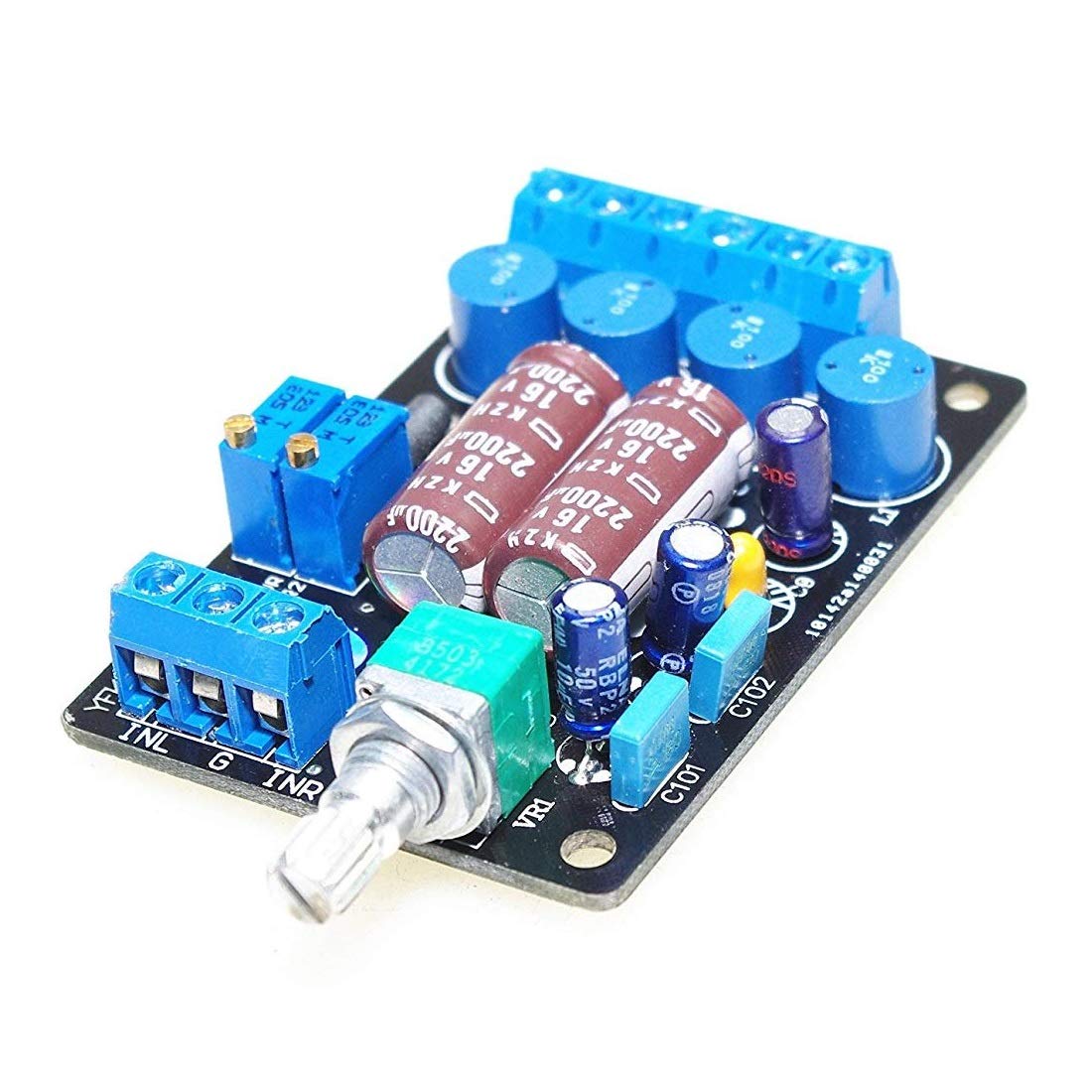 REES52® Mini TA2024 Computer PC Digital Stereo Amplifier Board DC 12V/3A Amp Board Power Audio Amp Digital Amplifier Board Amp Module-image-36