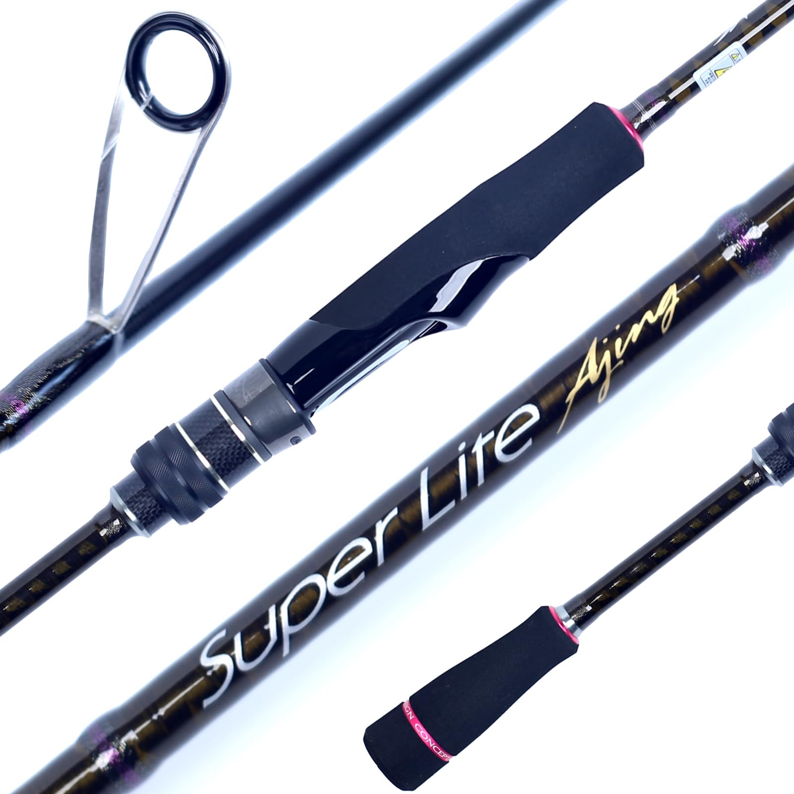 Superlite Ajing Inshore Rockfish Angelrute, Spinning & Casting