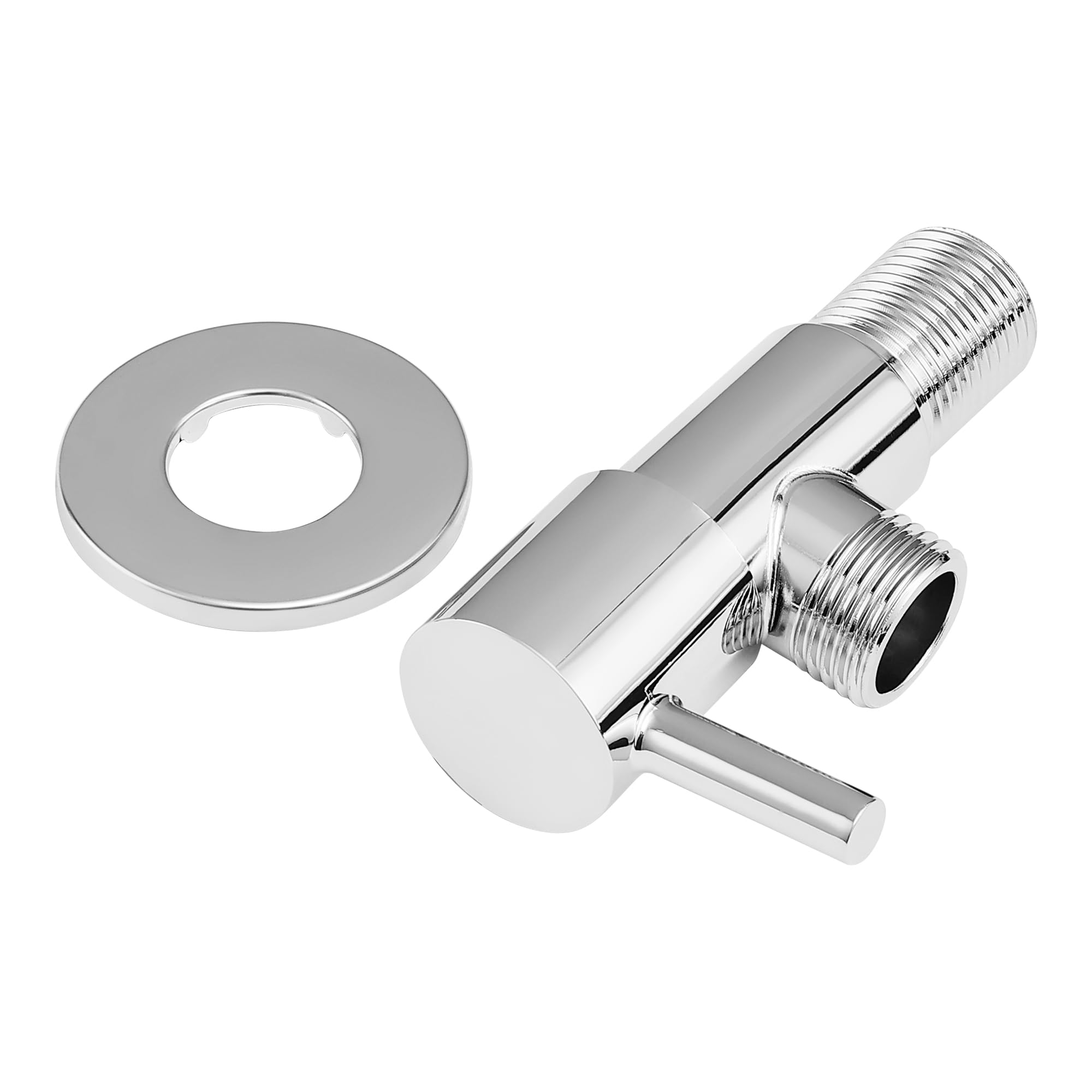 Orvos Angle Valve - Chrome Stainless Steel -7