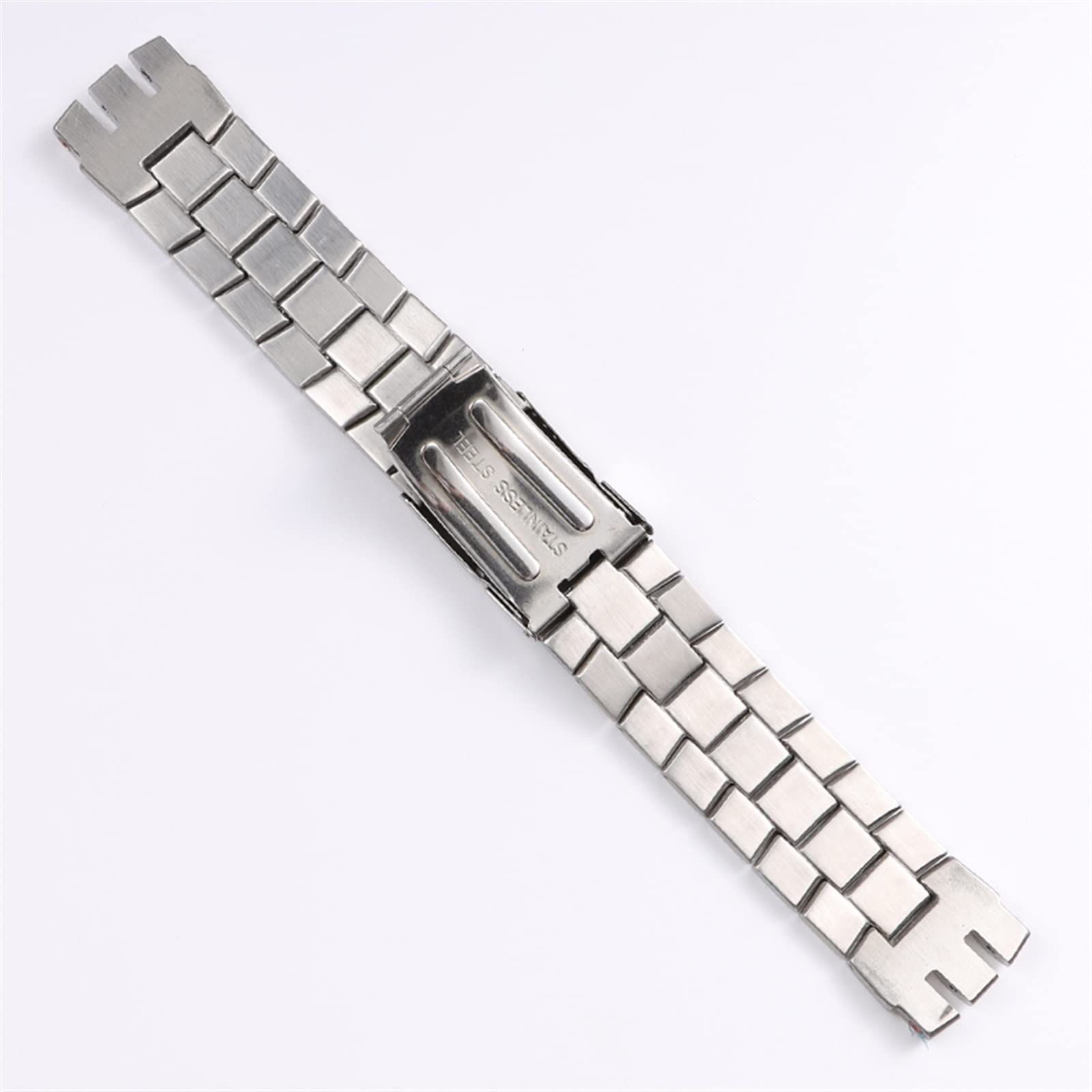 Klasyczny 26 * 24mm Solidny srebrny pasek ze stali nierdzewnej do zegarka Swatch Pasek do zegarka Męska bransoletka na nadgarstek Metalowy dodatek