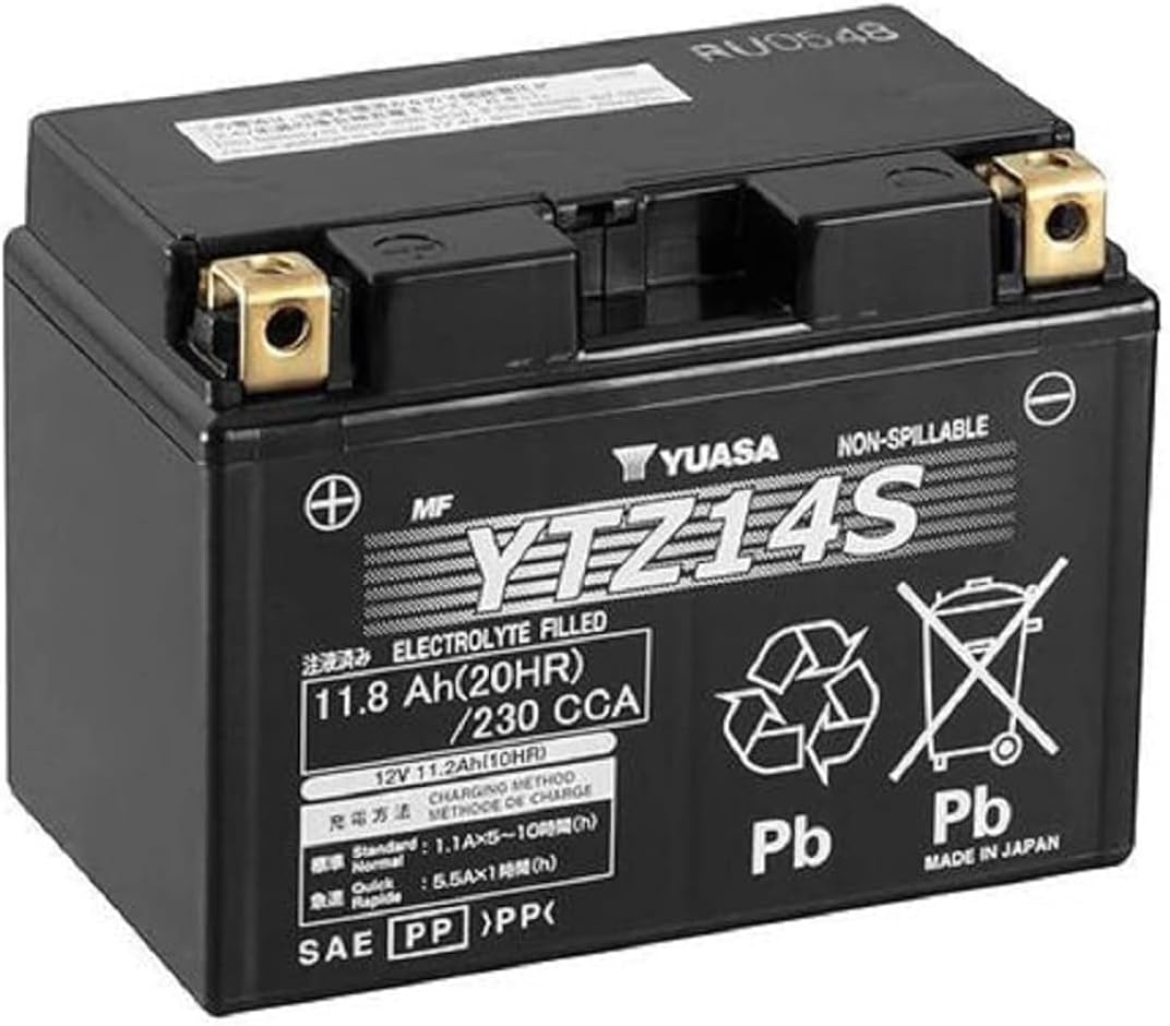 YUASA Battery YTZ14S AGM Closed