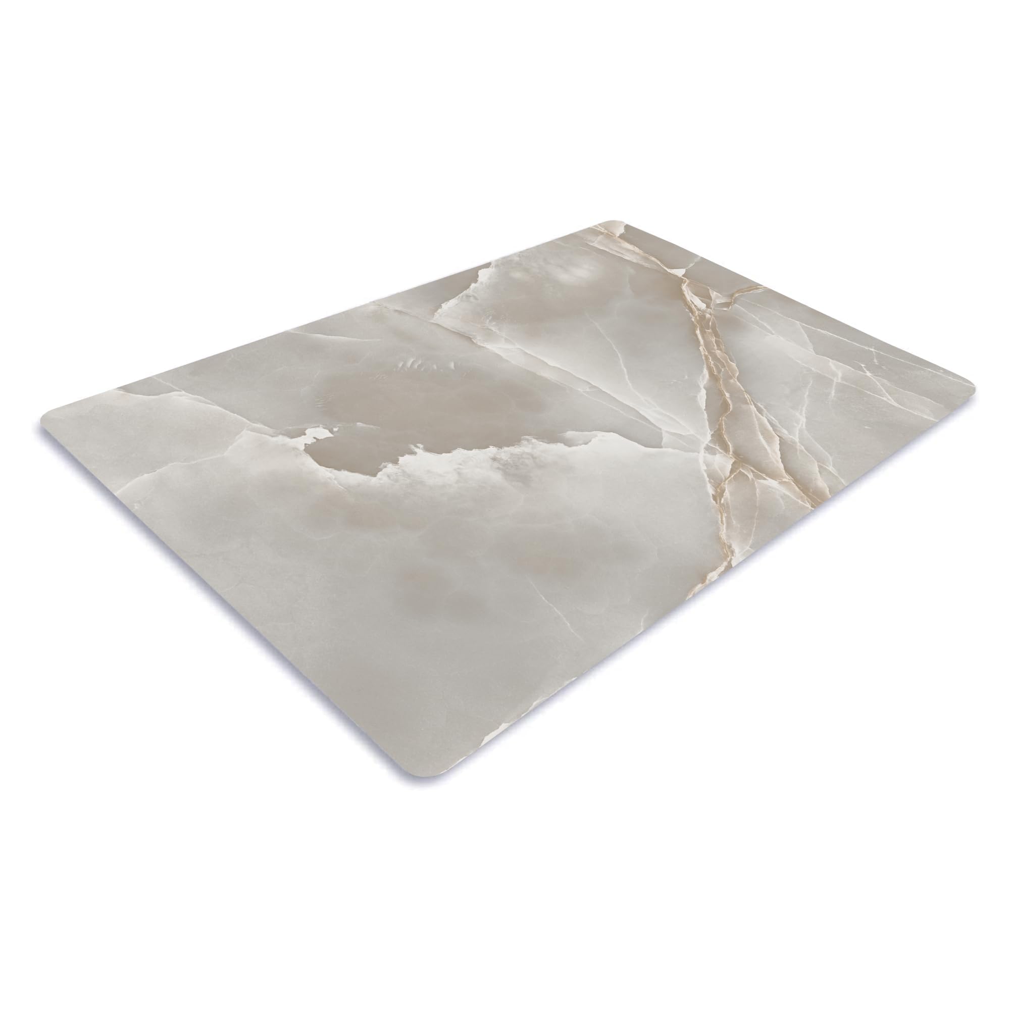 Chopping Board-Catering Cutting Set-Kitchen Board-Glass Worktop Savers-Sink Chopping Board-Large-Worktop Protectors Heat Resistant-Marble Effect Grey (Design 8, 40 x 30 cm (Pack of 1)) — view 21