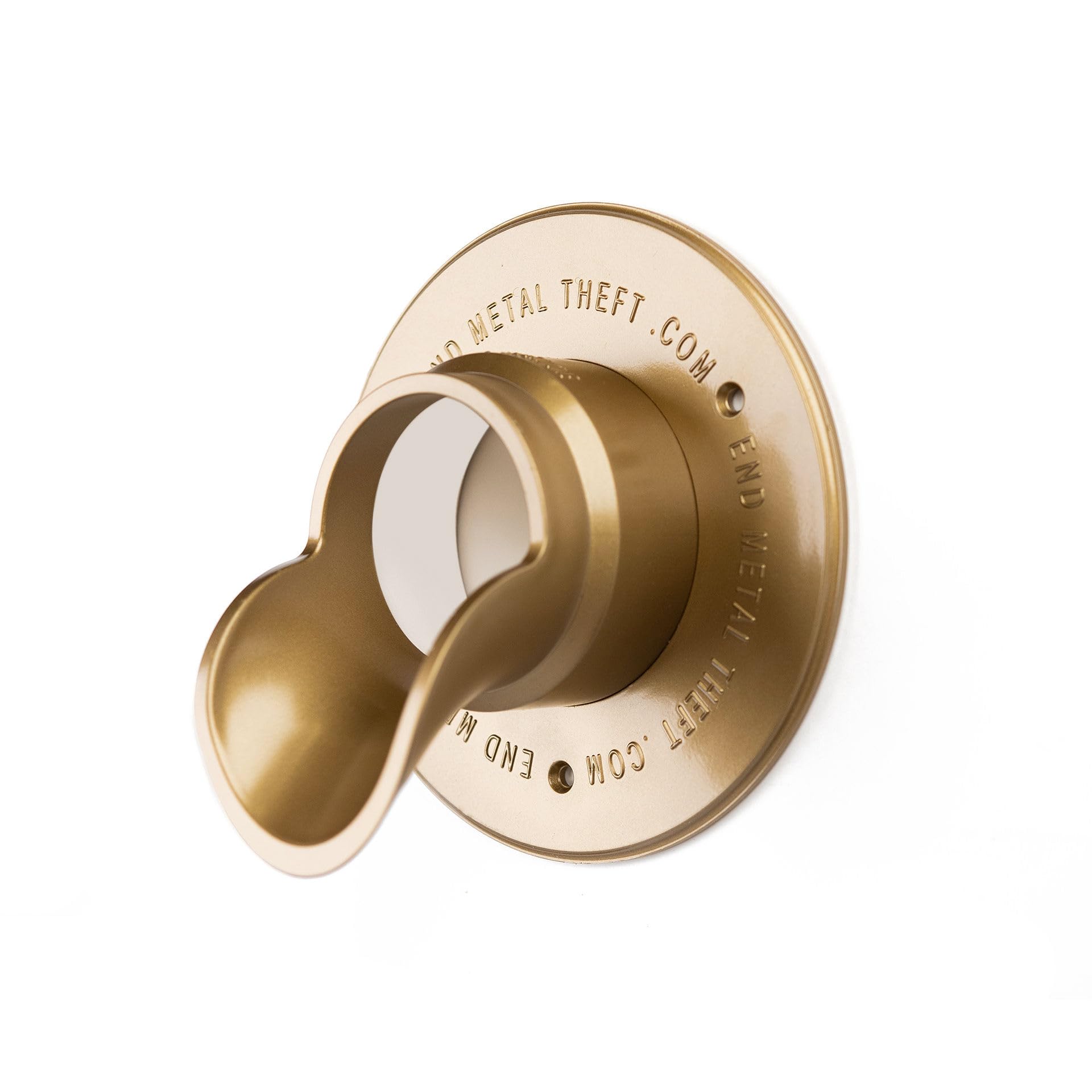 Plastic Downspout Nozzle and Parapet Overflow - Replace Brass Copper Downspout Nozzles and Protect Your Property From Metal Theft (No integral PVC insert needed) (2-inch), Bronze