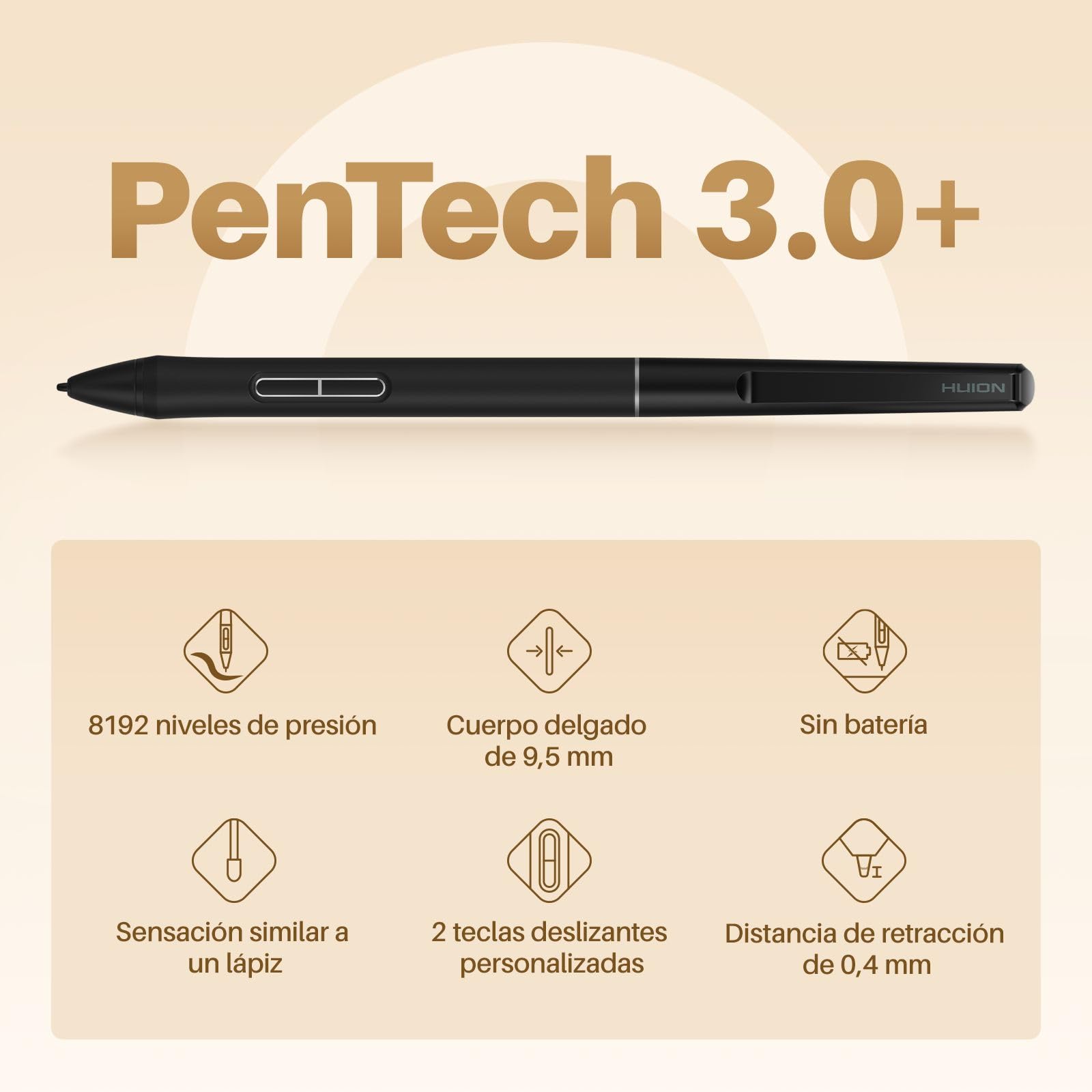 Huion Tableta Gráfica Inspiroy Frego S con Bluetooth, Pentech 3.0+, Tableta de Dibujo de 6,3x3,9 Pulgadas para Dibujar, Diseñar, Trabajar con Mac, PC y Dispositivos Móviles