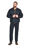 mens Flame Resistant 9 Oz Twill Cotton Excel Fr Team Jacket, Navy