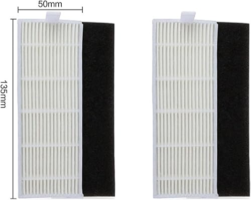 Miniatura 8 de Filtro de cepillo lateral principal compatible con Chuwi ILIFE A4 A4S A40 compatible con Polaris PVCR 0726 0826 0926 0726W compatible con Amibot