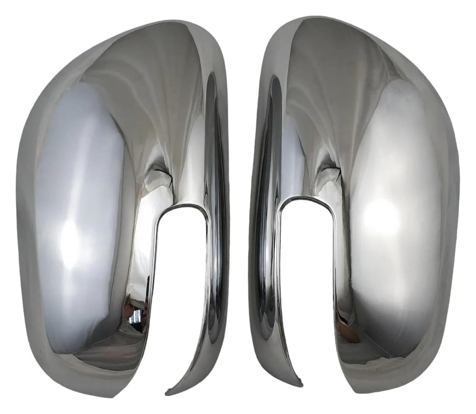 Wing Door Side Mirror Shell Cap For Scion TC 2011-2016 Car Rearview Side Cover Wing Exterior Sticker Door Case Trim Carbon Fiber(Silver)