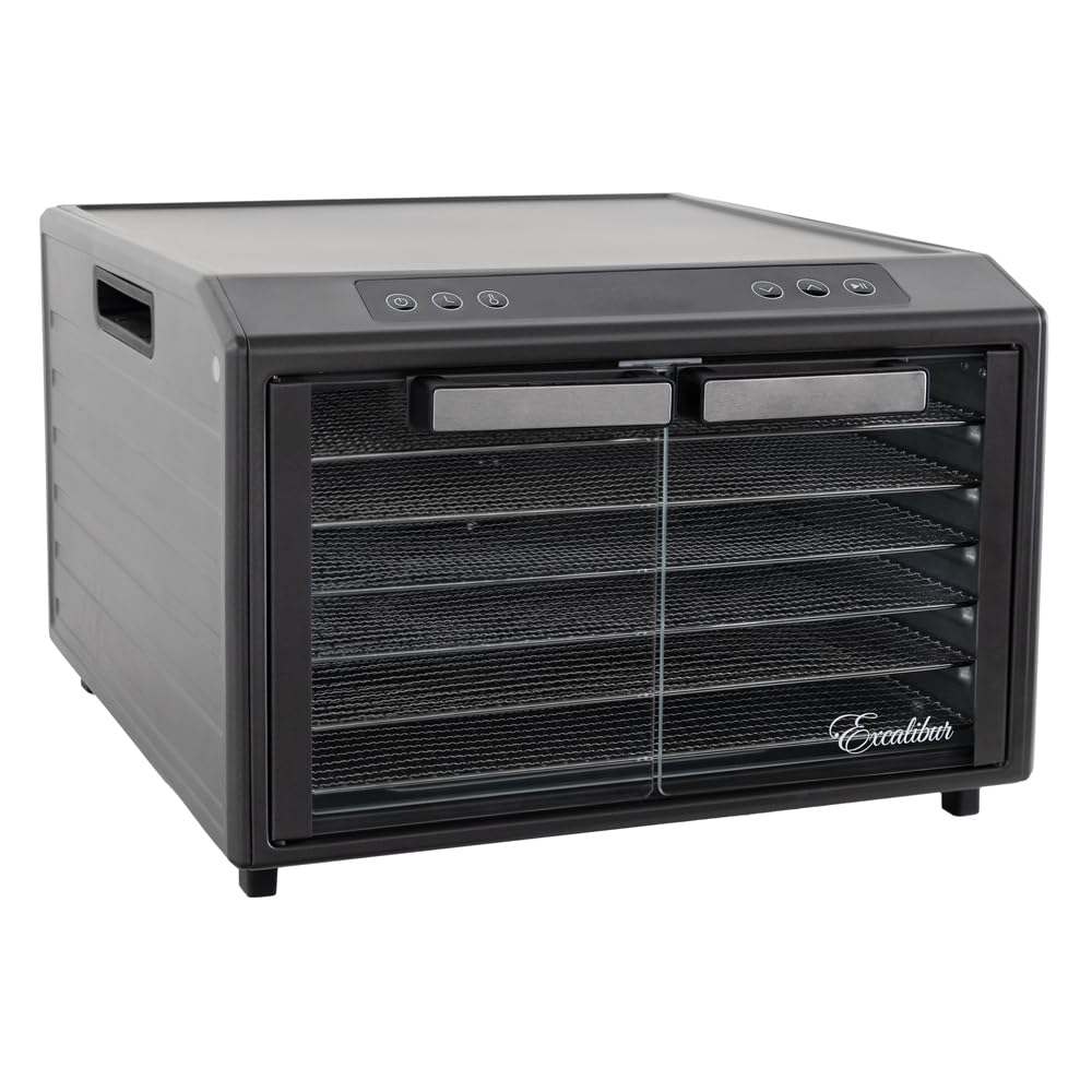 Déshydrateur Excalibur Sélect 6 plateaux Inox - DH06SCSS33F
