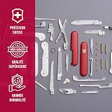 Victorinox Handyman, Swiss Army Knife, Couteau multifonction, Léger, Multitool, 24 Fonctions, Grand Lame, Tire Bouchon, Metal Voir, Rouge - 7