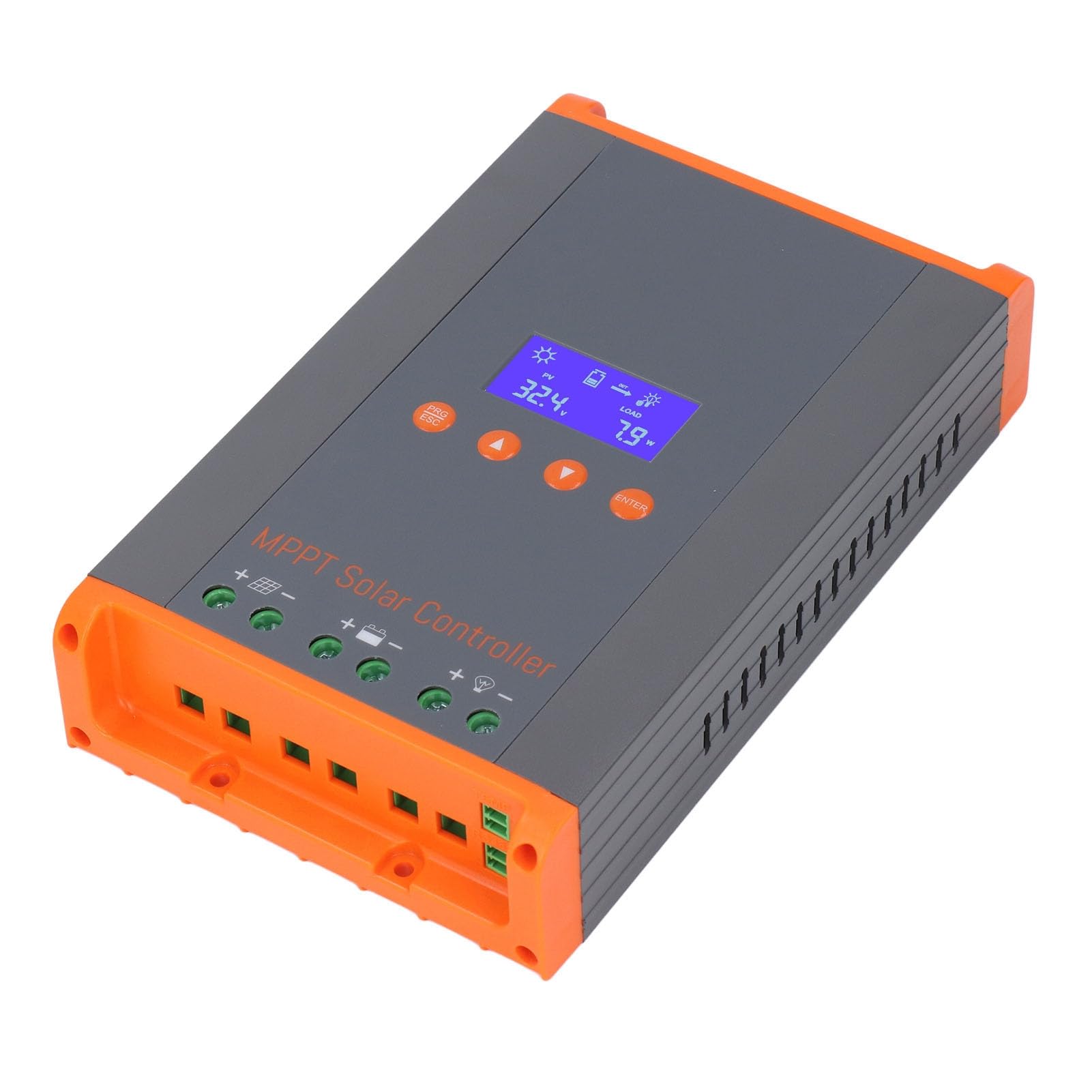 Keenso Sterownik ładowania Słonecznego MPPT 60A, Regulator 12 Sztuk do
