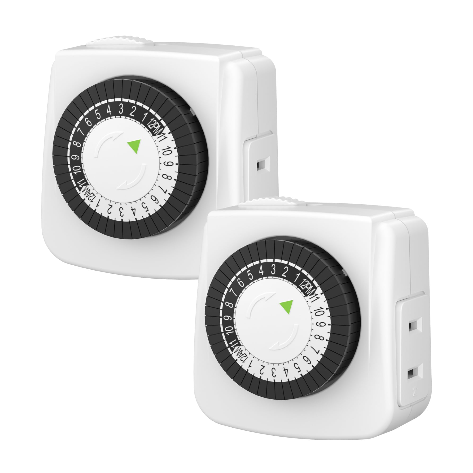 ナオキャン　ソワーニュフィエルテコンセントレートnAL 2本セット BN-LINK Indoor Timers Plug Mechanical 2 Prong 24-Hour Mini
