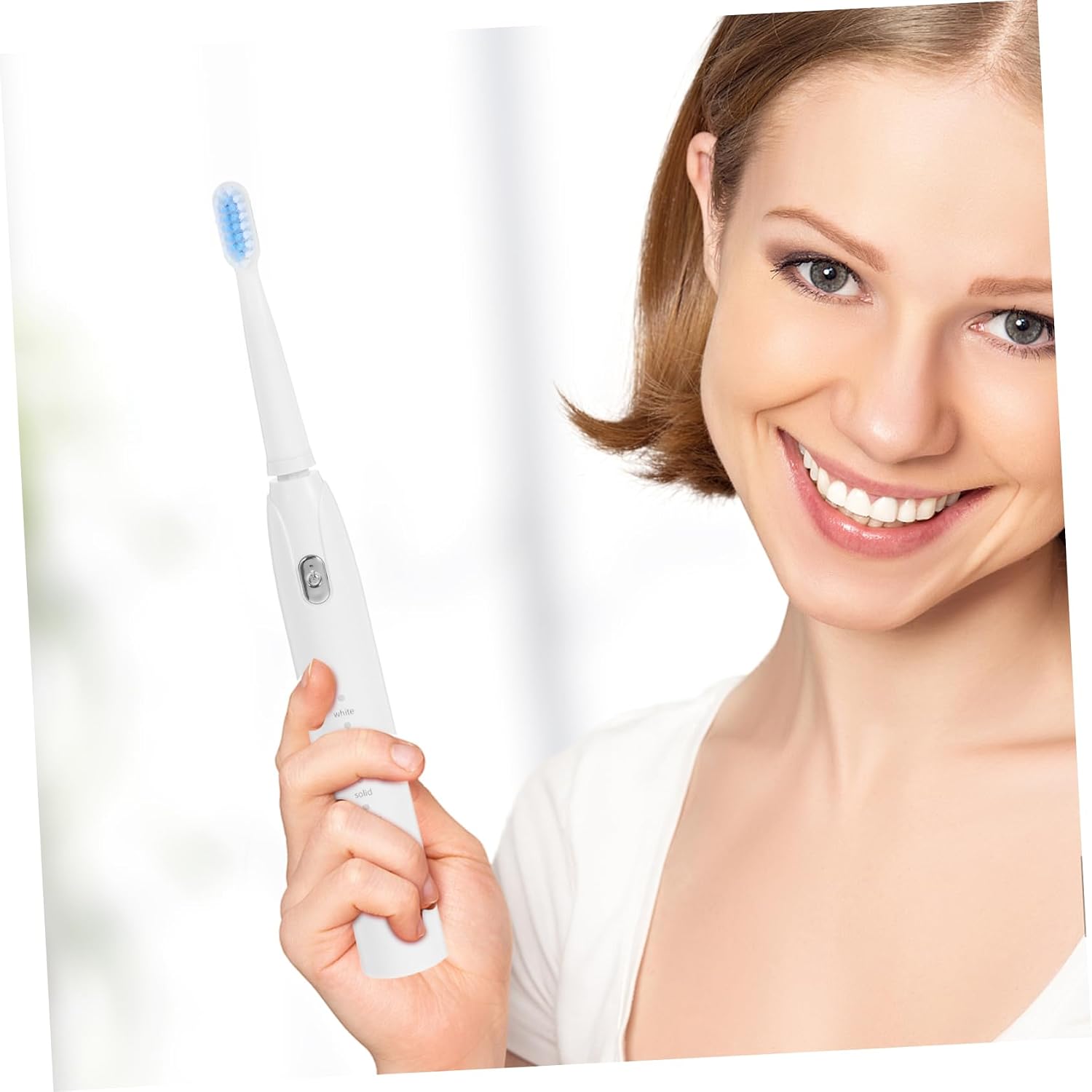 USB Charging Toothbrush Speed Vibration for Boys and Girls Adults Built Battery Bristle Toothbrush Oral Cleaning