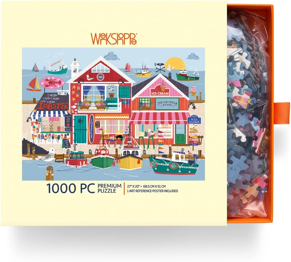 Blue Harbor 1000 Piece Puzzle