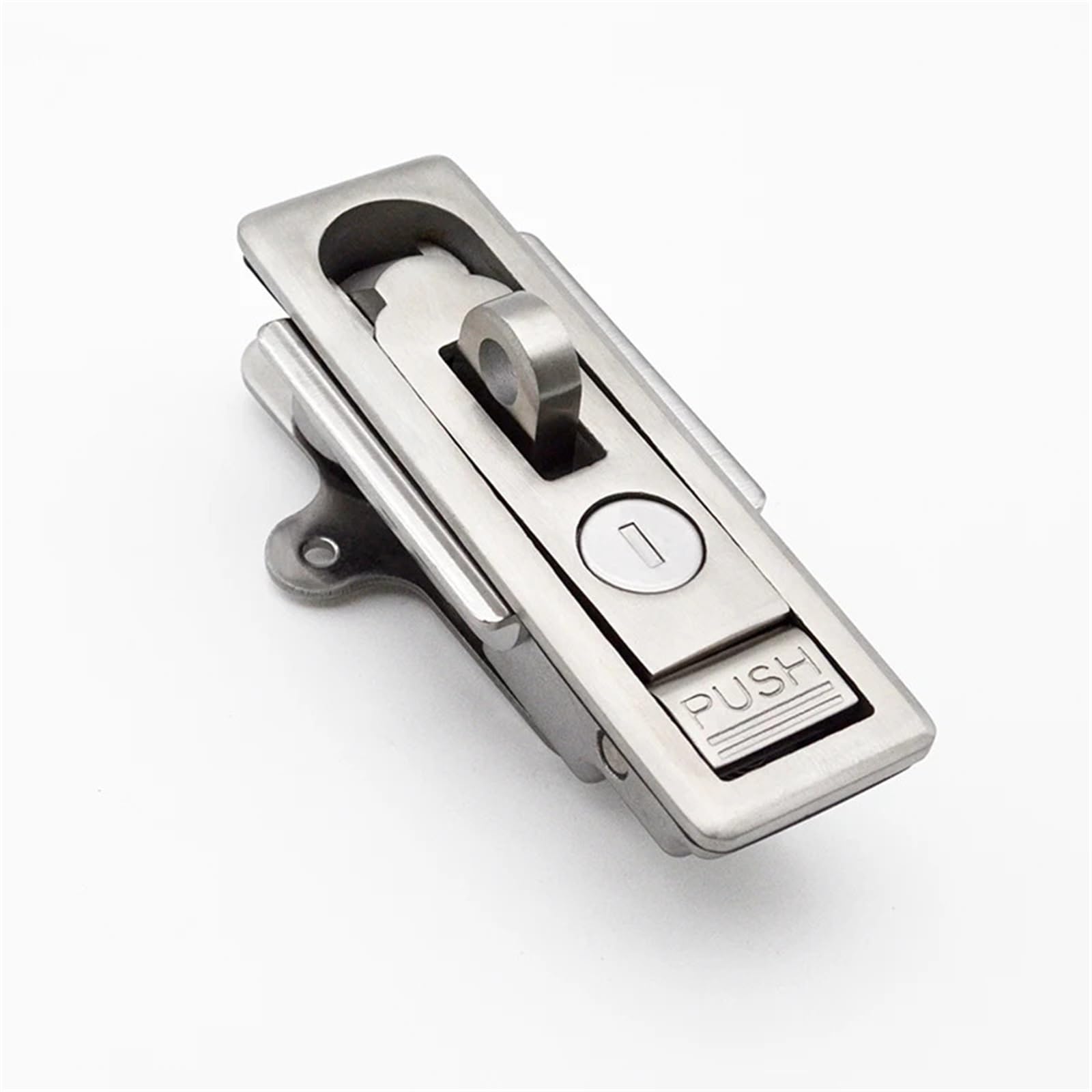 Serrure plate pour armoire industrielle en acier robuste (1 pièce)