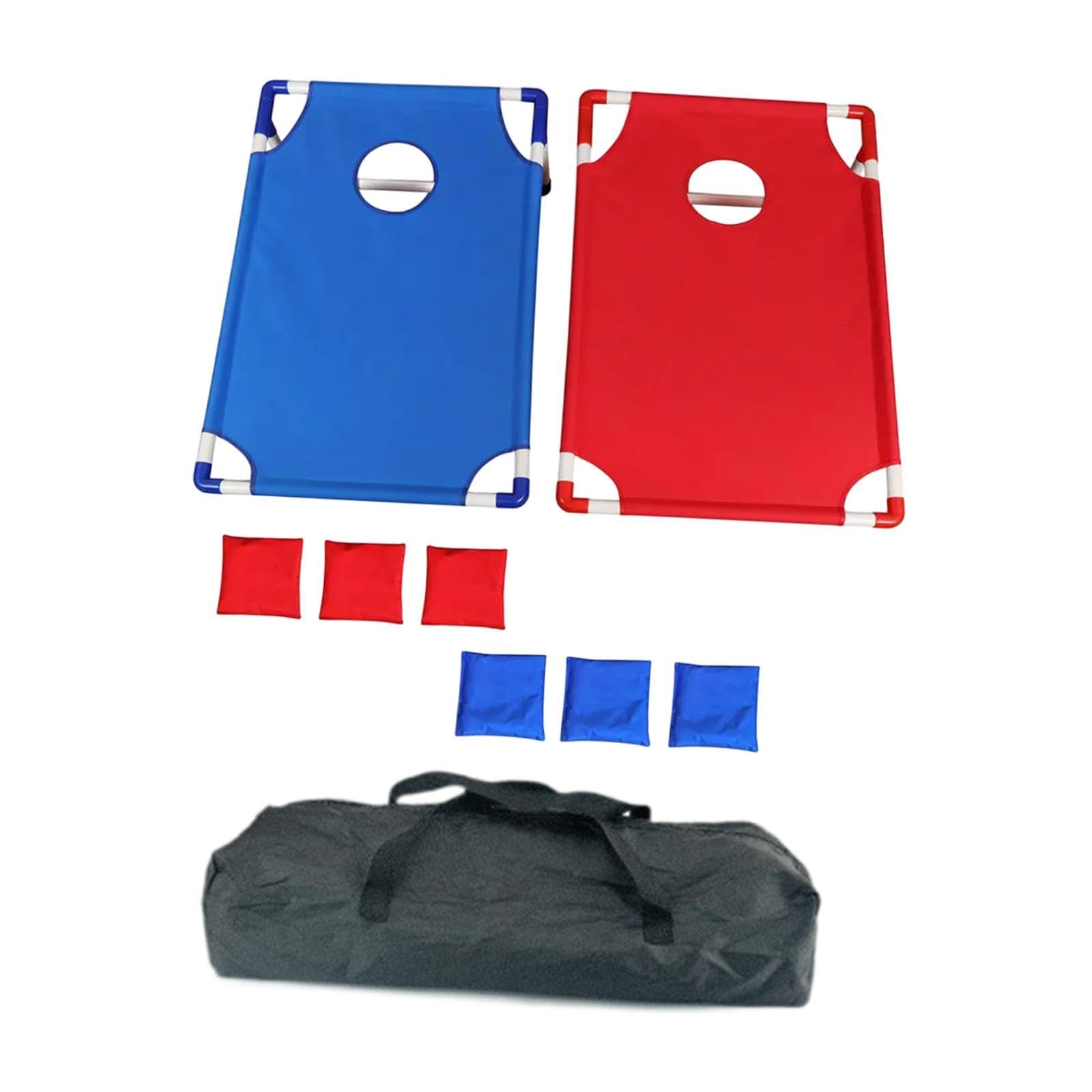 Juego de Lanzamiento de Aros Corn Hole, Juguete Portátil para Fiestas, Ideal para Adultos Y Amigos Que Acampan.