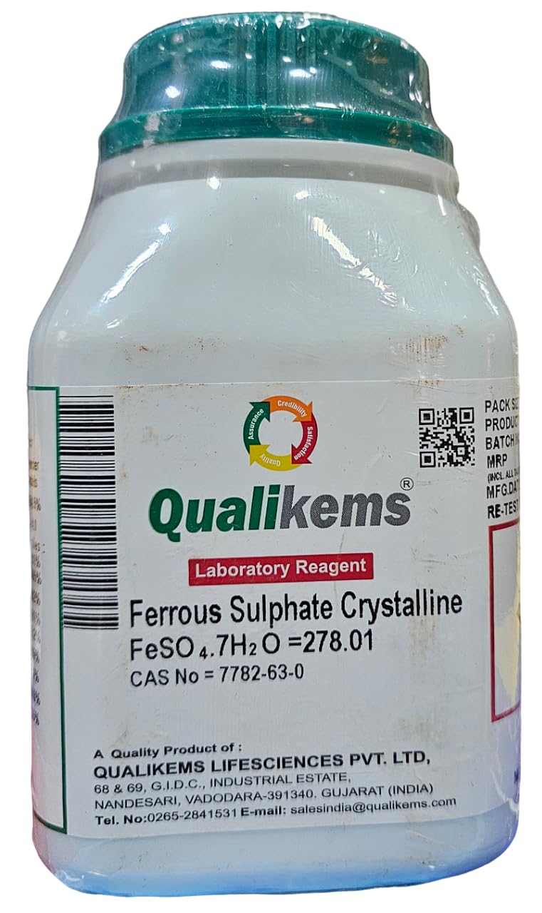 Sponsored Ad - FERROUS SULPHATE LR 500GMS QUALIKEMS