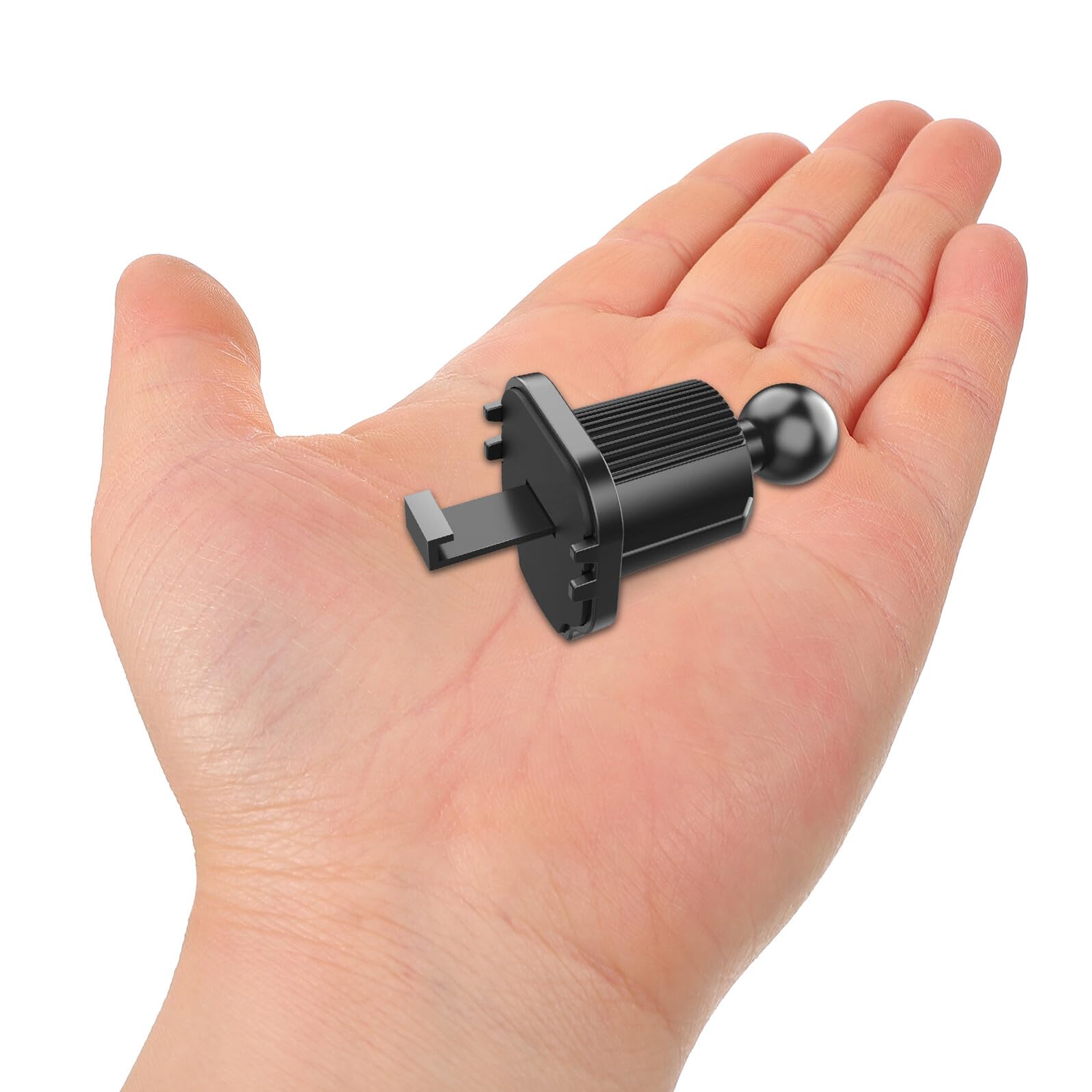 Abaodam 4 Piezas Soporte para Teléfono con Rejilla de Ventilación Clips Aplicables para Ventilación de Coche Soporte Móvil Coche para Teléfono Base con Clip