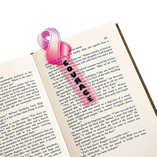 OTC 48 pc Pink Ribbon Breast Cancer Awareness Bookmarks