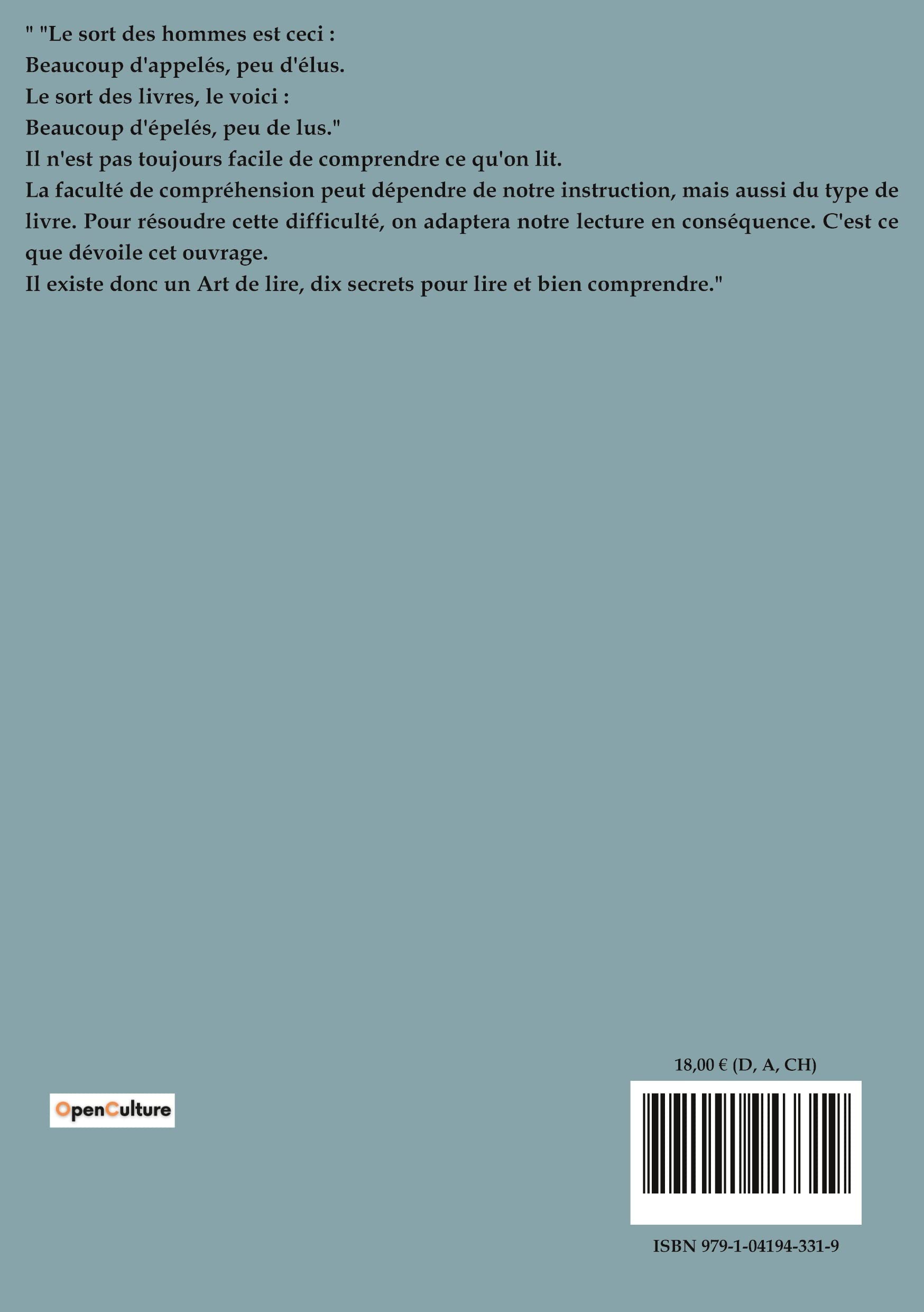 L'art de lire: L'art de lire: une exploration des méthodes de lecture pour enrichir l'esprit