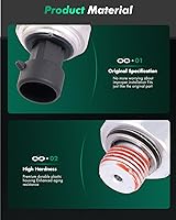 Vista 4 de SCITOO Sensor de presión de aceite de motor compatible con Chevy, Silverado, para Cadillac, para GMC, GM, para Buick 926-040 D1846A 12616646