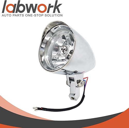 Miniatura 2 de labwork Reemplazo de la lámpara de la cabeza de la motocicleta para Sportster XL Softail FXR FXST Chopper