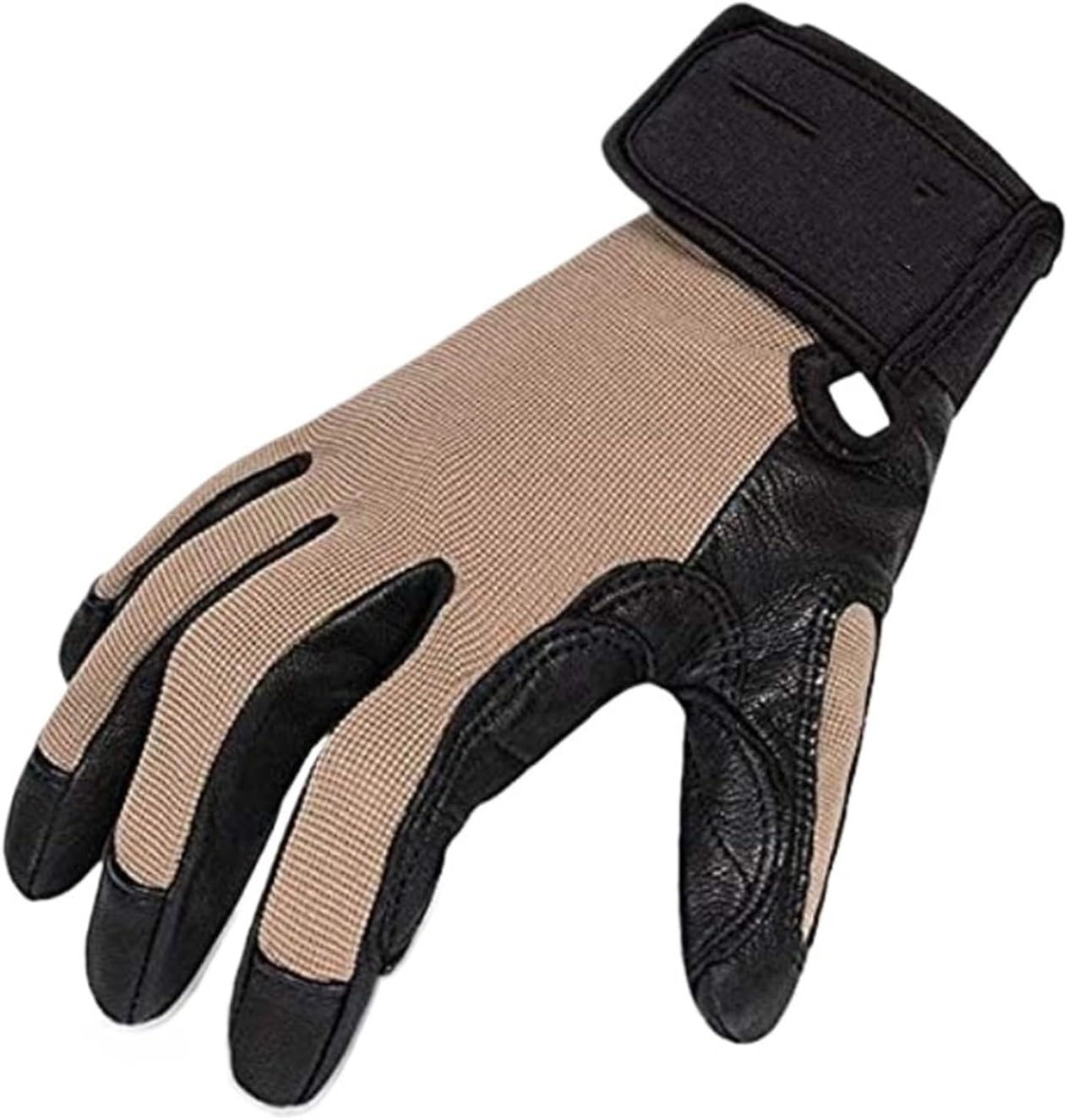 Compatible for Climbing Work Gloves, Palm and Fingertip Reinforced with Great Grip for Construction and Outdoor Use