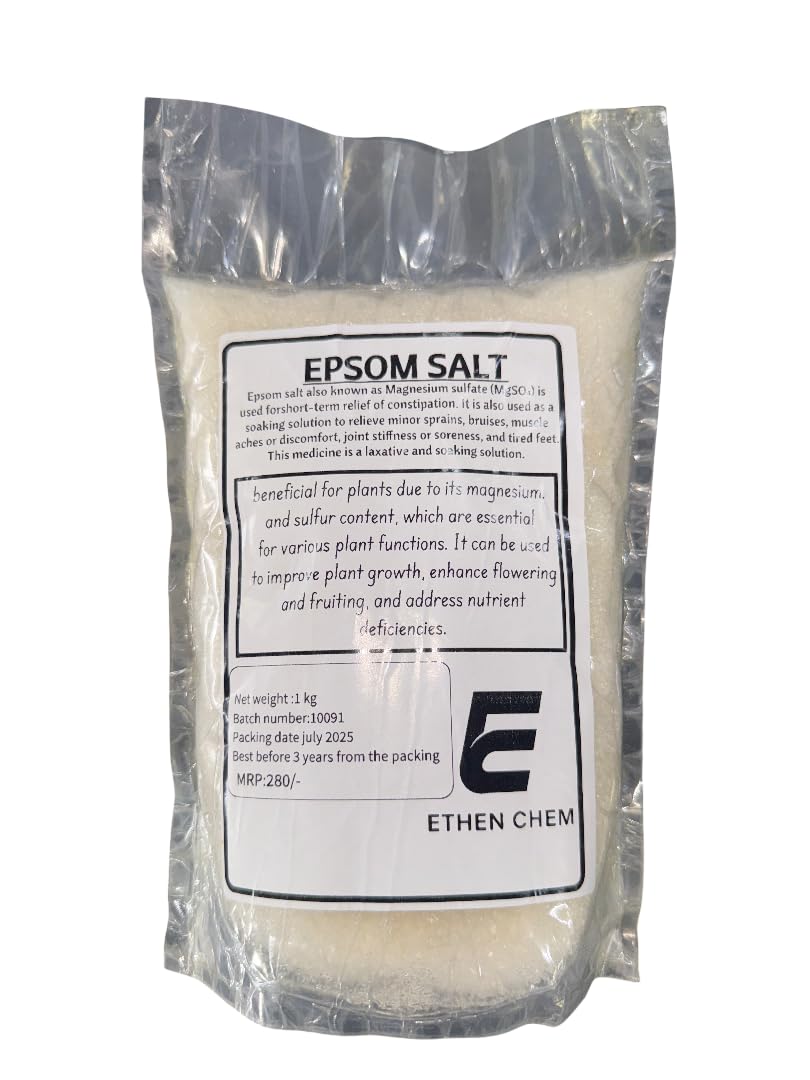 Epsom Salt, 1 kg, Magnesium Sulfate for Plants and Soaking Solution-image-24