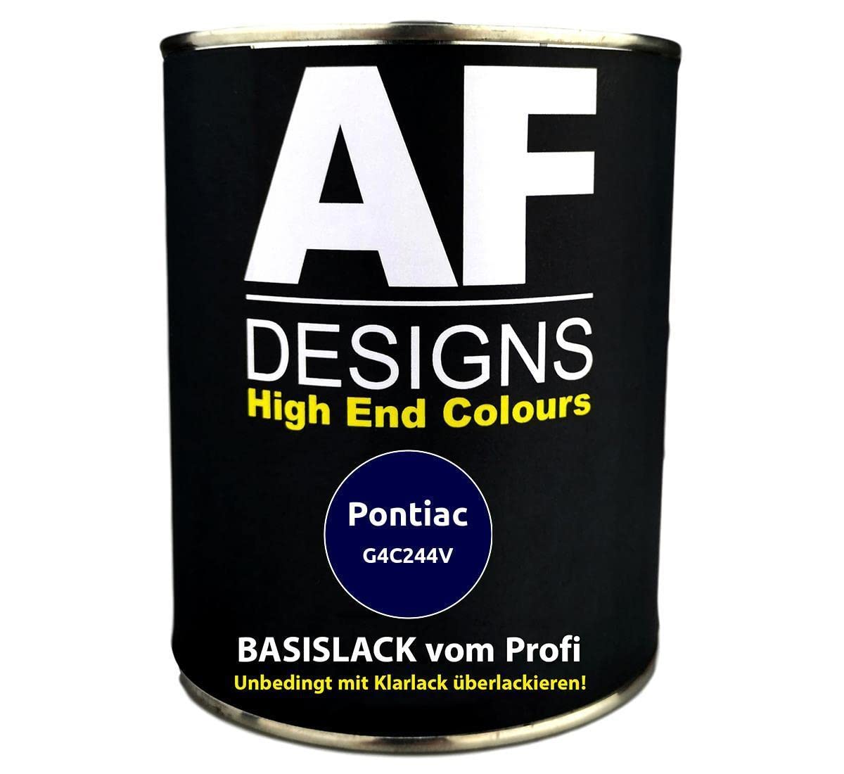 Alex Flittner Designs Peinture pour voiture Pontiac G4C244V Bleu royal 1 l