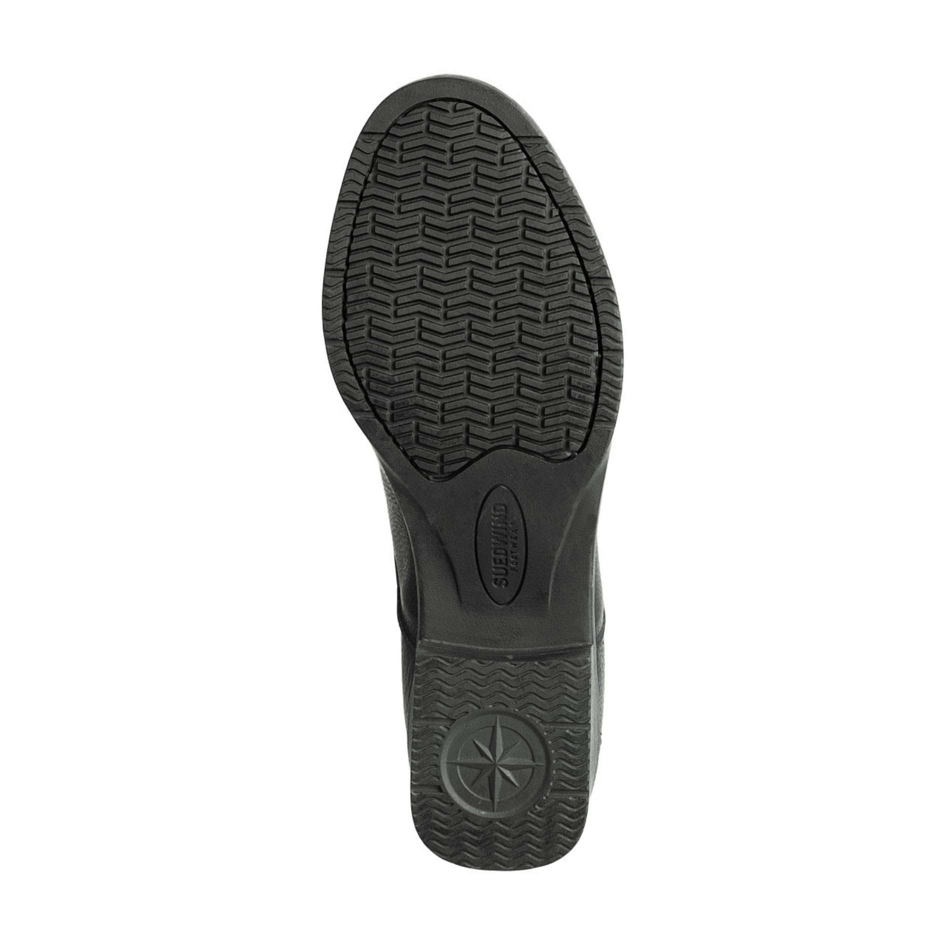 SUEDWIND FOOTWEAR Reitstiefeletten Nova Soft BZ Lace - Rindsleder Reitschuhe – Unisex Paddock Stiefeletten m. Schnürung, Mesh-Lining, Nova-Gummisohle & Reißverschluss hinten – schwarz – 25-46