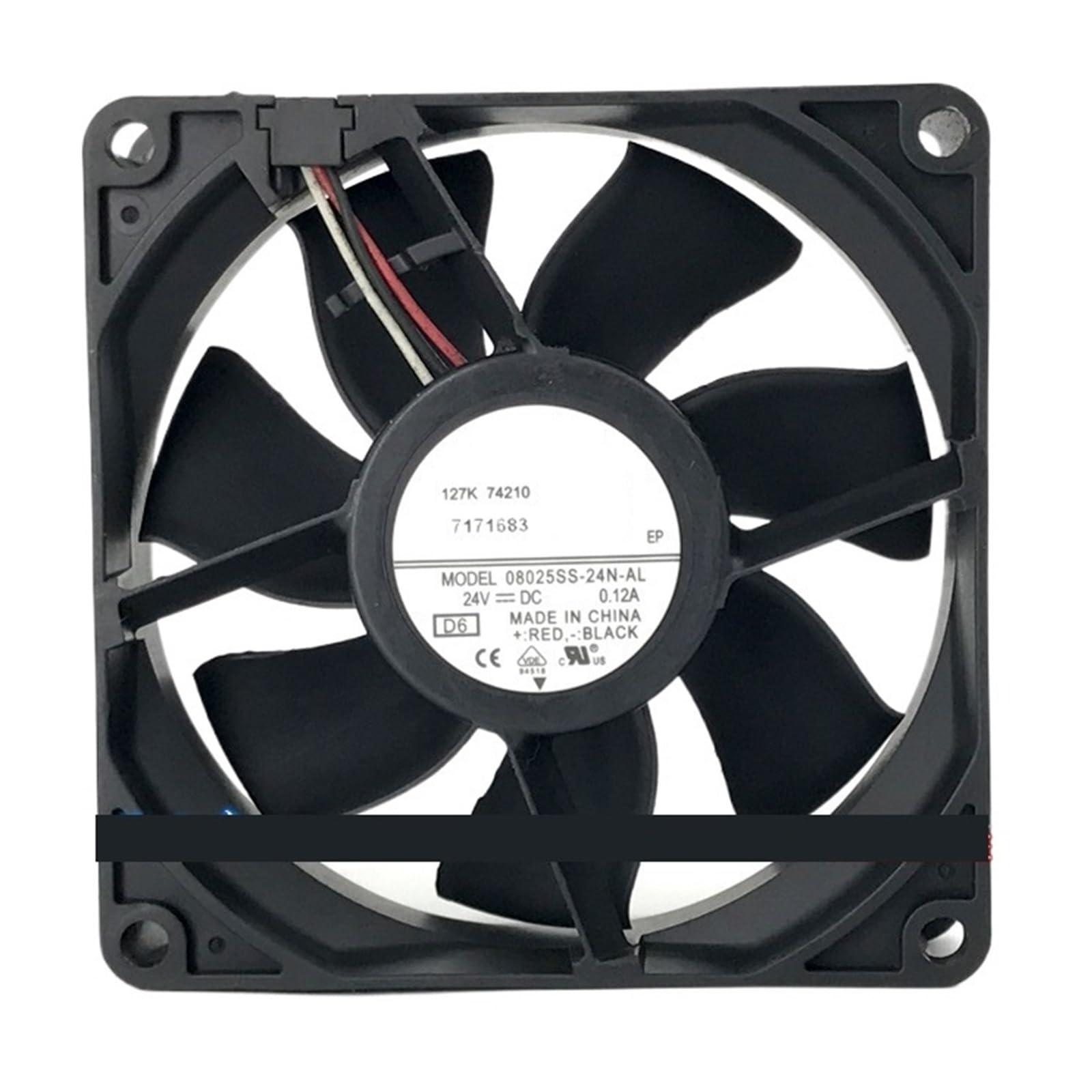ANERTQUIH 08025SS-24N-AL 24V 0.12A 8025 80 * 25mm Cooling Fan
