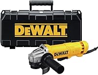 DEWALT DWE402K 4-1/2-Inch 11 Amp Angle Grinder Kit - Dust Ejection System, Quick-Change Wheel Release