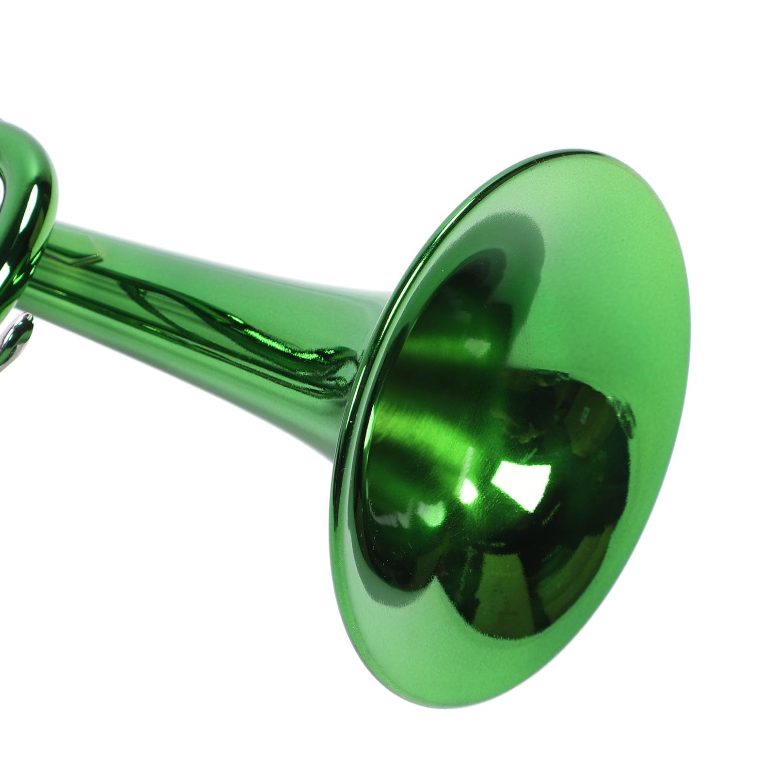 Tromba a 3 Toni, Strumento per Suonare Tromba in Materiale Rame Ni con Bocchino, Tromba Standard per Principianti, Banda Musicale, Insegnante Studente