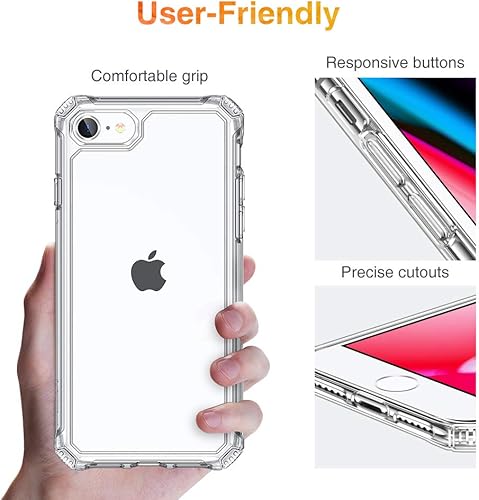 Miniatura 9 de ESR Air Armor - Carcasa diseñada para iPhone SE 2020, iPhone 8