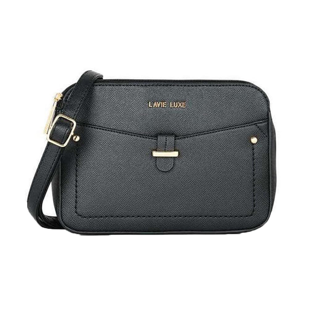 lavie Luxe Women's Rise 4 Compartment Box Sling Bag | Ladies Purse Handbag | Gift for Women-picture-12