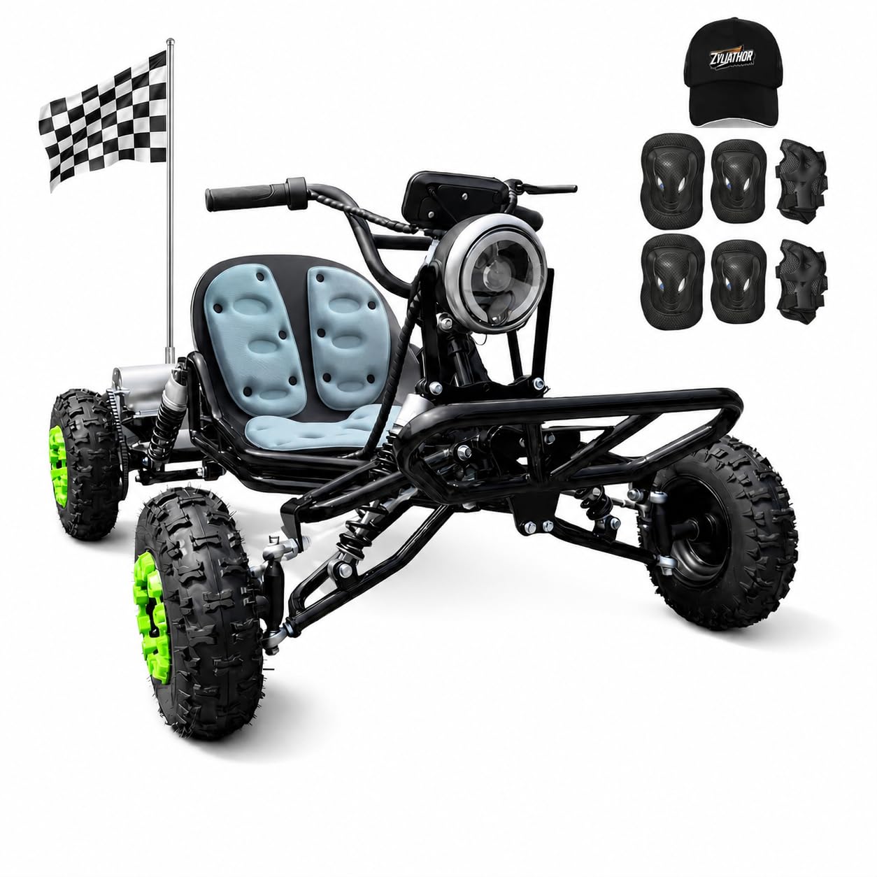 Amazon.com: Zyliathor Electric Go Kart Adults/Kids - 48V 2000W