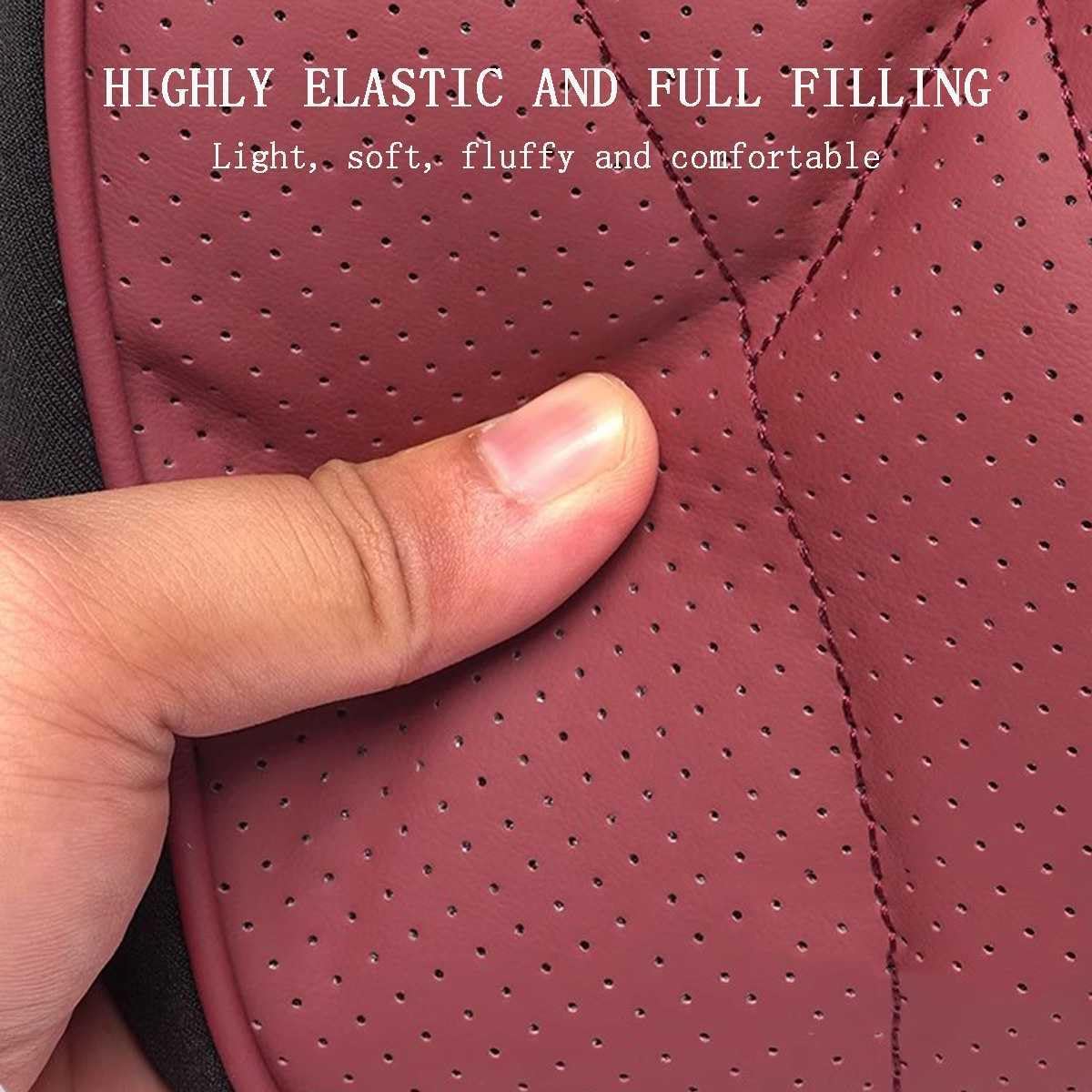 マツダ 2 3 6 MX-5 MX-30 CX-3 CX-8用カーシートヘッドレスト、メモリーフォーム人間工学に基づいたヘッドレスト