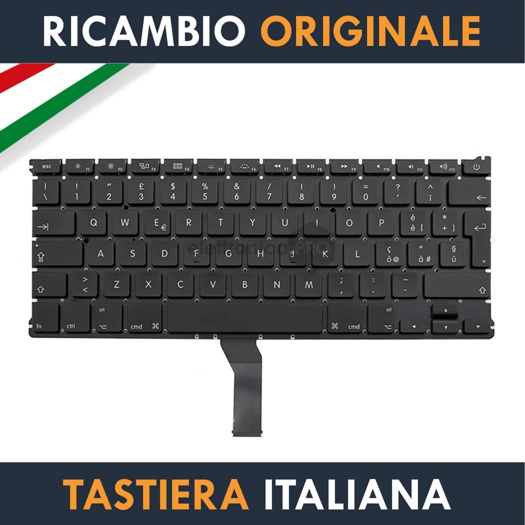 Tastiera Sostitutiva Per MacBook Air 13'' A1369 A1466 (2011-2017) - Layout US, Facile Da Installare