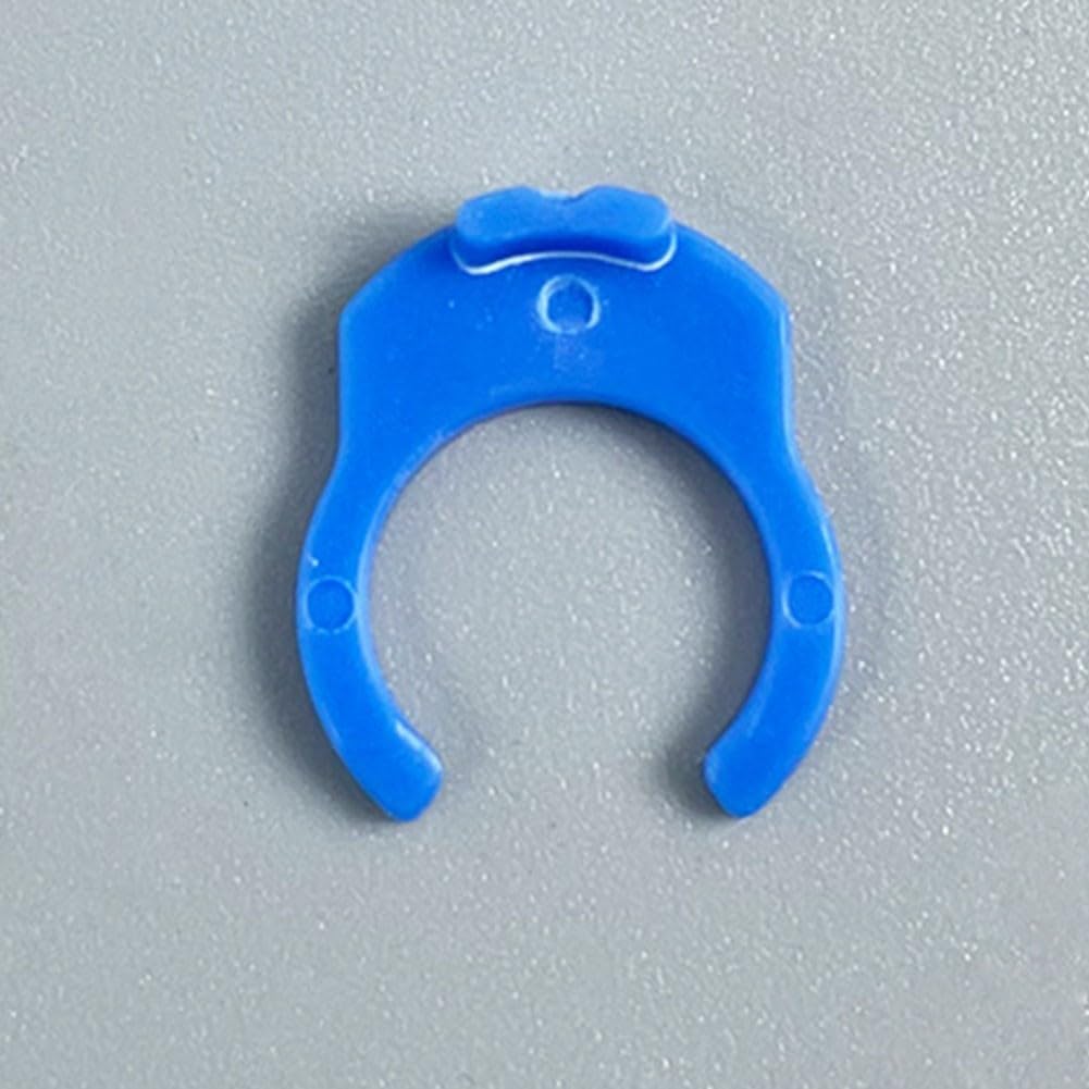 Yuanpgky Lot de 20 clips de verrouillage sécurisés pour raccords de filtre à eau à osmose inverse, clips de fixation de tube en plastique, compatibles avec les systèmes de purification d'eau et