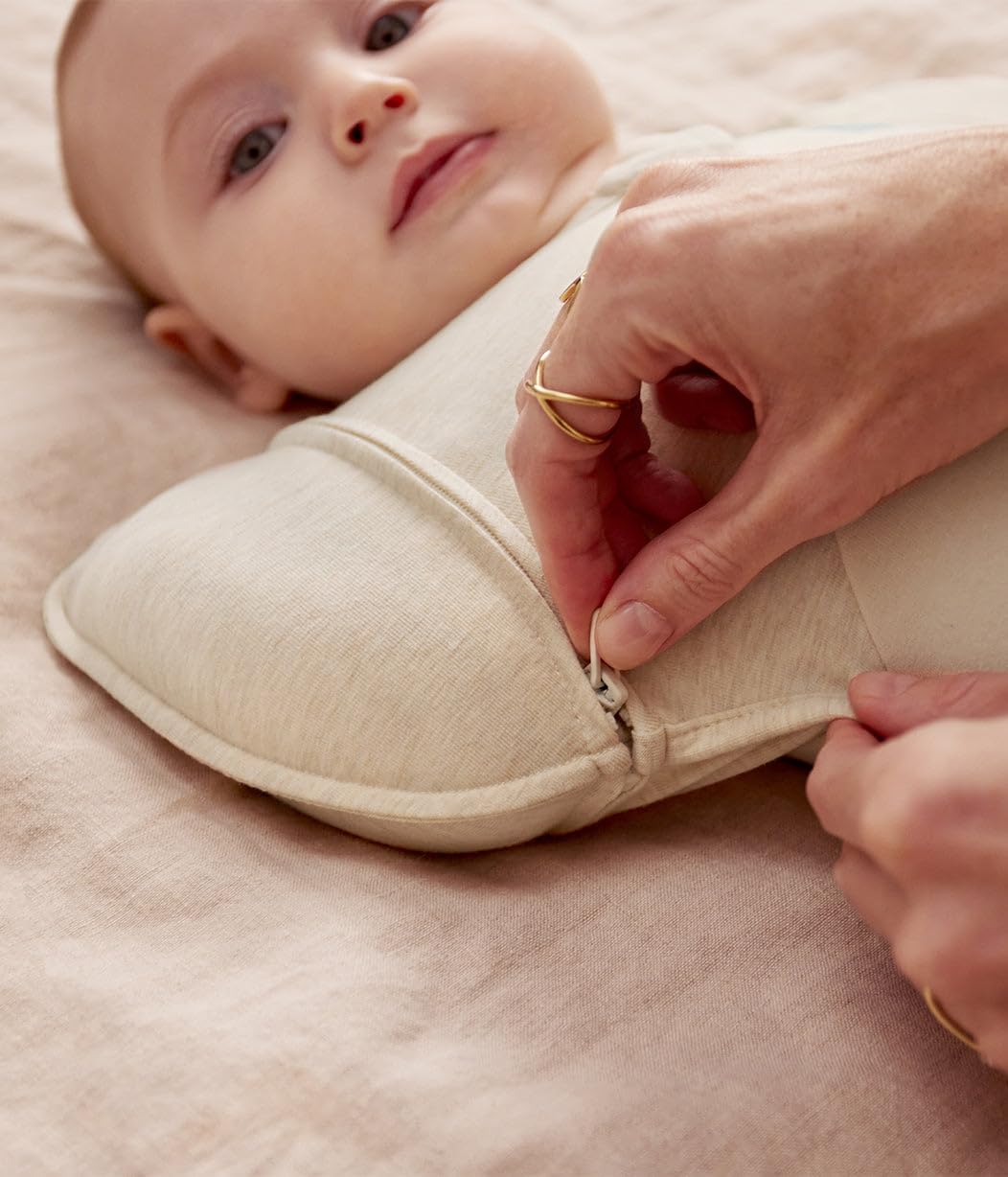 Love To Dream Swaddle UP Übergangspucksack, Baby-Schlafsack, Ganzjahres-Baumwollfleece, hilft Baby sanft und sicher beim Übergang,