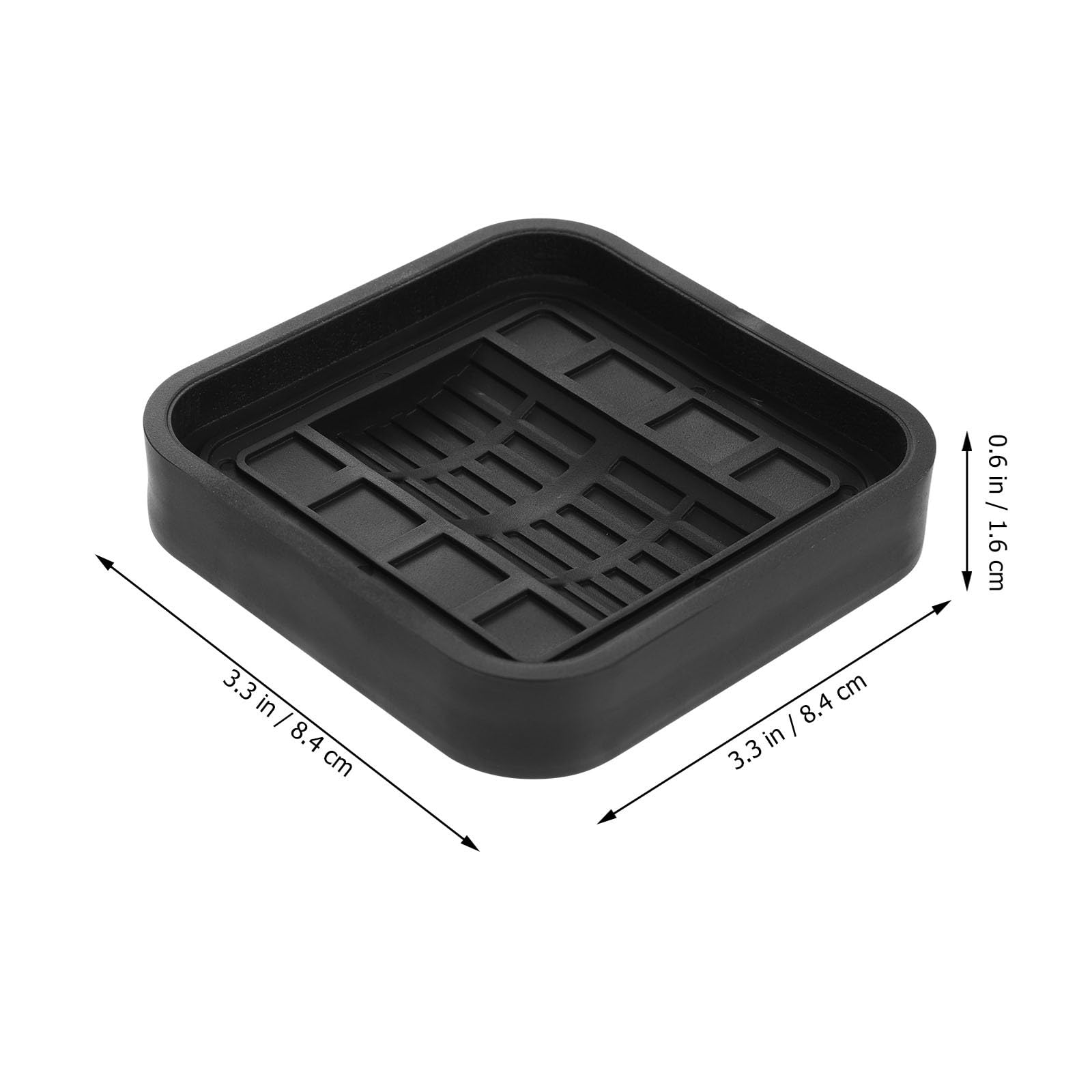 LALAFINA 8 Pezzi Fermaruote in Silicone Antiscivolo per Mobili Tappi per Ruote per Pavimenti in Legno Cuscinetti Proteggi Pavimento per e Sedie Accessori per Protezione