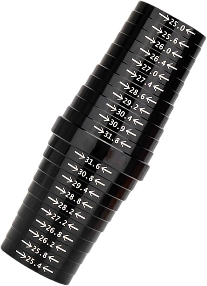 Fahrradsattelsttzen-Grenwerkzeug, Sattelsttzen-Durchmesser-Messwerkzeug,  25 mm - 31,8 mm, Przisions-Fahrradsattelrohr-Sattelsttzen-Grenmessung,  Schnellmesswerkzeug : Amazon.de: Sport & Freizeit