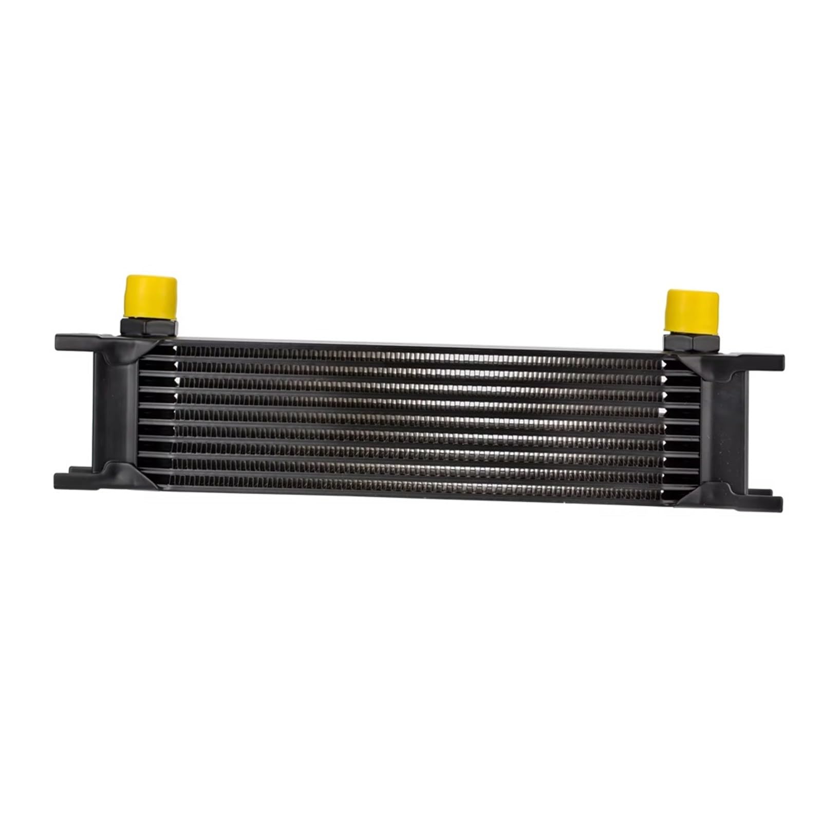 Uniwersalna Chłodnica Oleju 10-rzędowa Aluminiowa Do Samochodowych Układów Chłodzenia Silnika I Skrzyni Biegów, Adapter AN10, Czarny(10Rows 1PCS)