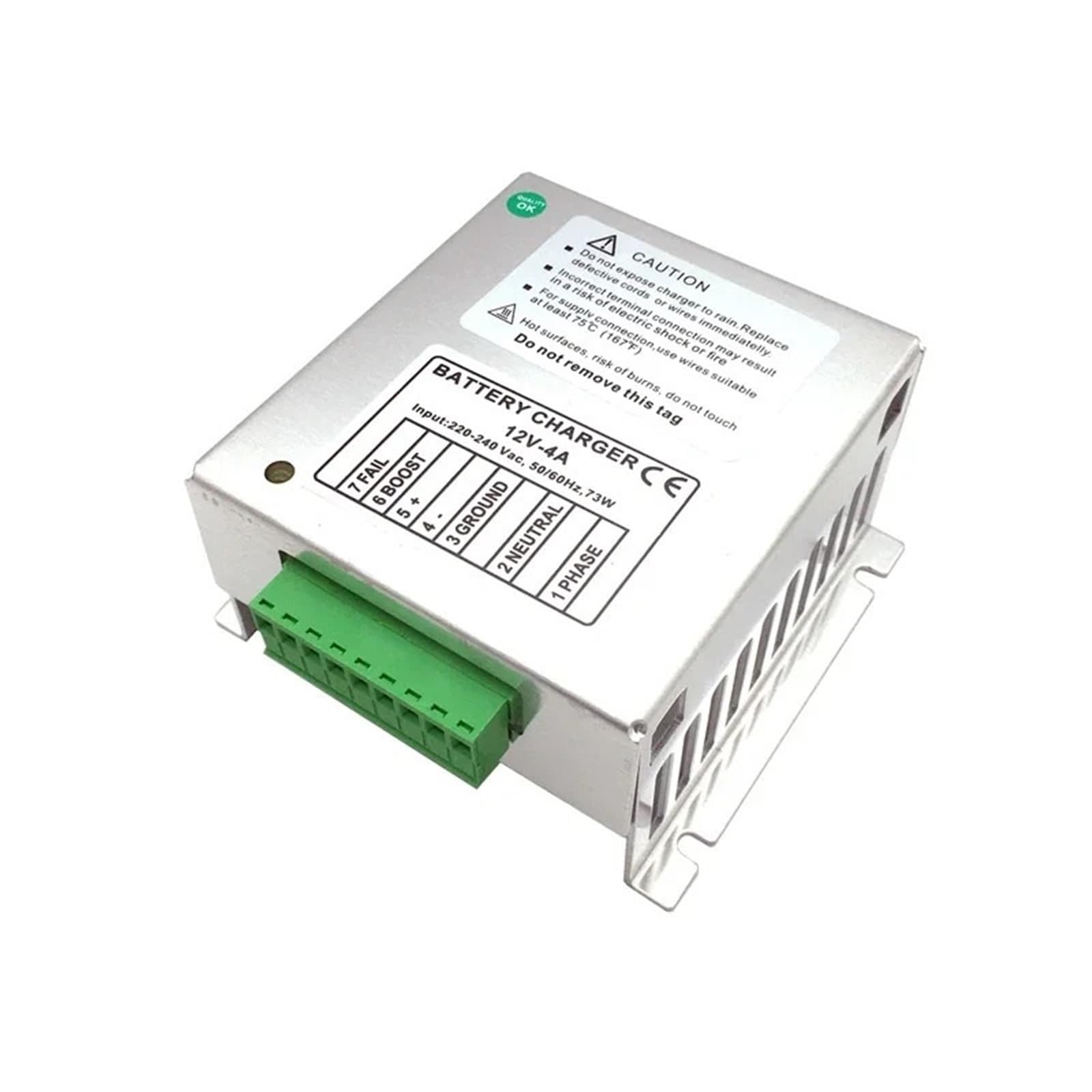 12 V/24 V 4 A ładowarka do akumulatorów, zestaw ładowarek, zestaw ładowarek, generator części zamienne (24 V)
