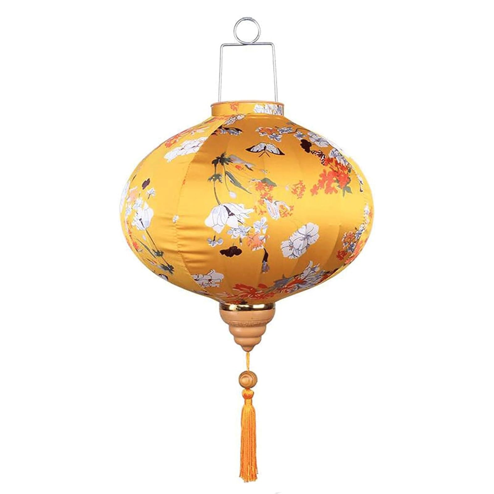 Asian Lantern, 12 Inch Chinese Lantern Silk and Satins Hanging Japanese Sushi Decoration Festive Lampshade