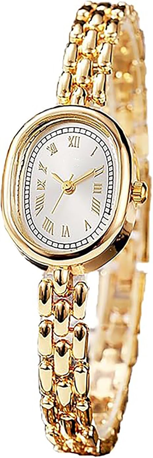 Photo 1 of VILKFY Women’s Vintage Oval Watch Elegant Bracelet Analog Dress Wristwatch