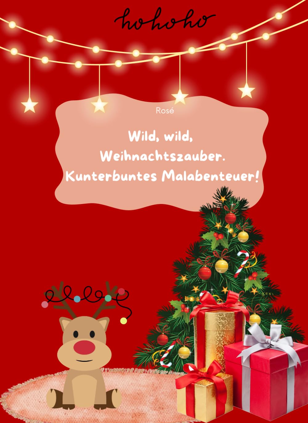 Wild, wild, Weihnachtszauber: Kunterbuntes Malabentuer!