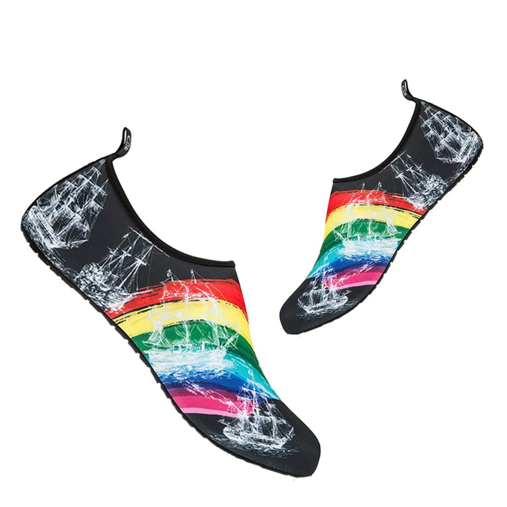 Water Shoes Women's Men's Outdoor Beach Swimming Aqua Socks Quick-Dry Barefoot Shoes Surfing Yoga Pool Exercise