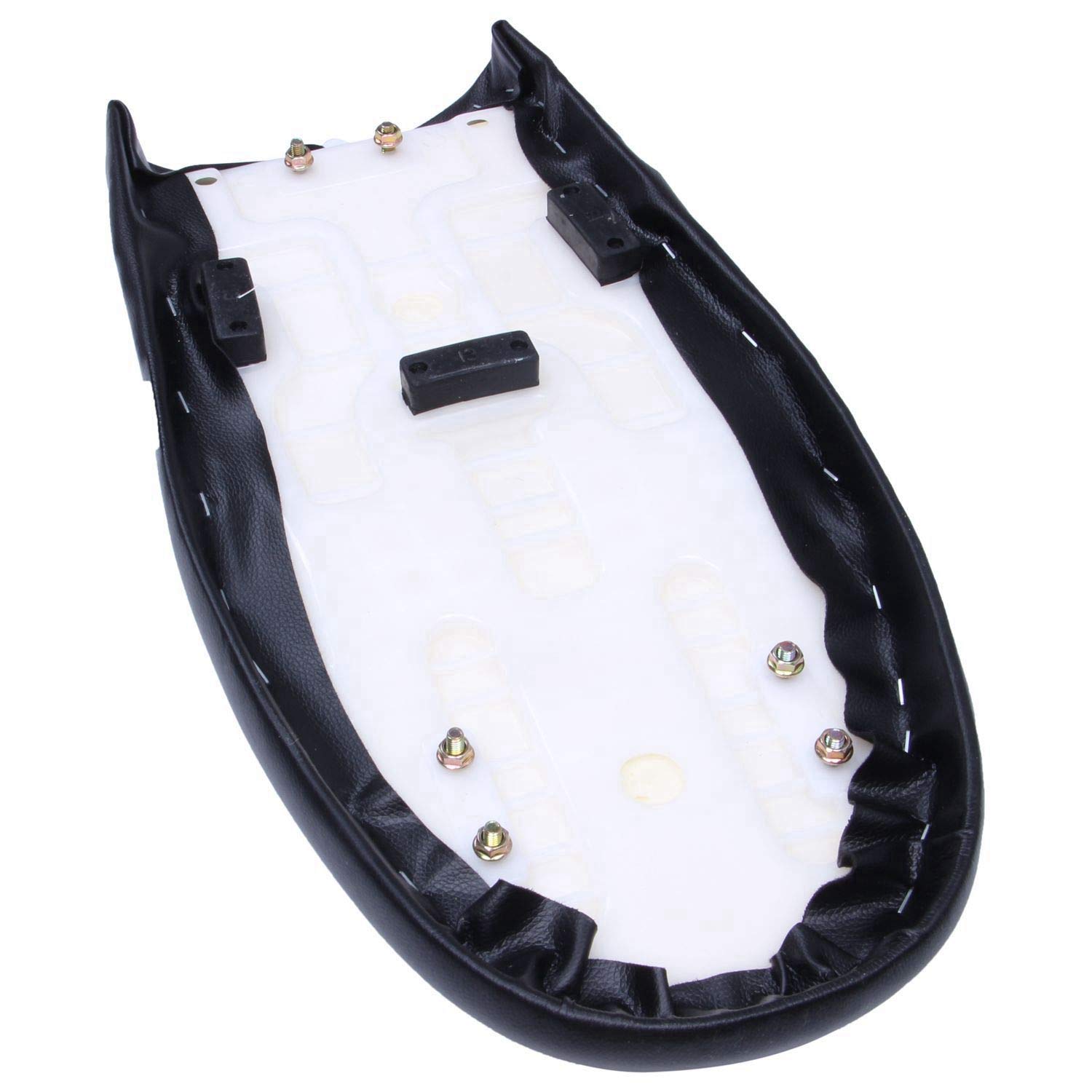 Aboiled Siège De Moto Rétro Vintage Café Racer - Selle Plate Pour CG125 CB350 CB400 CB500 CB750 SR400