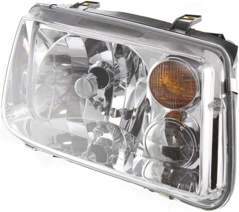 KarParts360 For Volkswagen Jetta Headlight Assembly 2002 2003 2004 2005 Driver and Passenger Side Pair Replaces VW2502125 VW2503125
